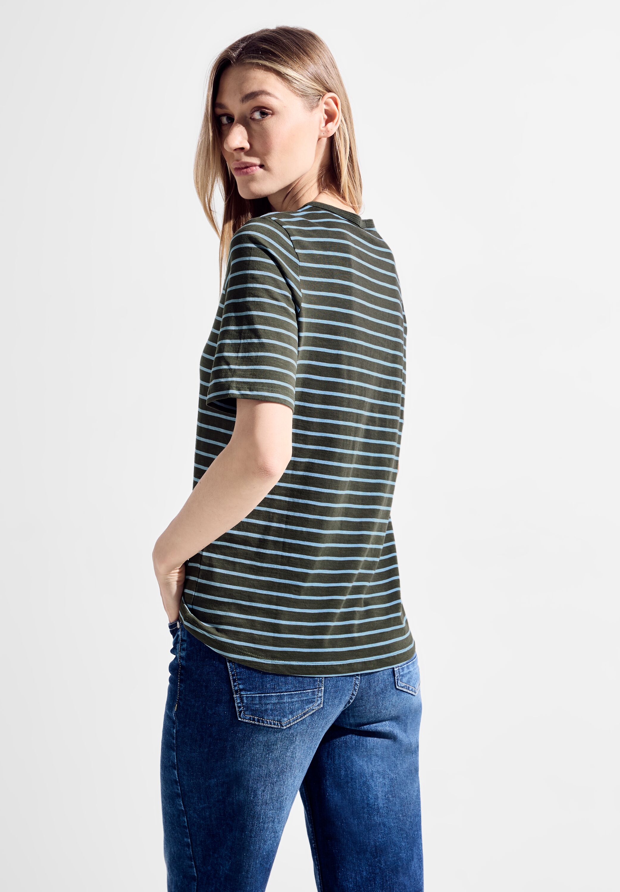 Flammgarn Streifenshirt