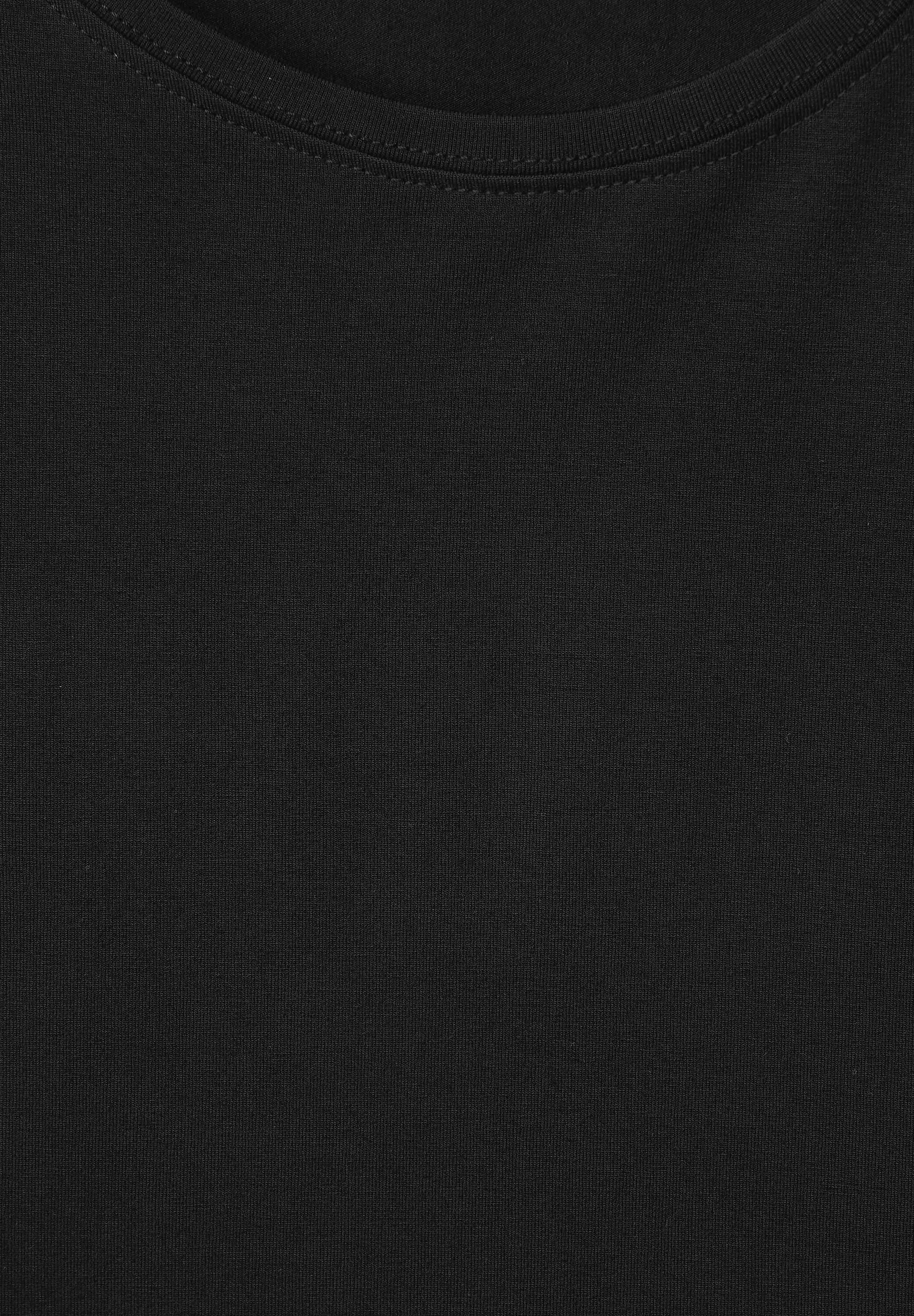 T-Shirt in Unifarbe