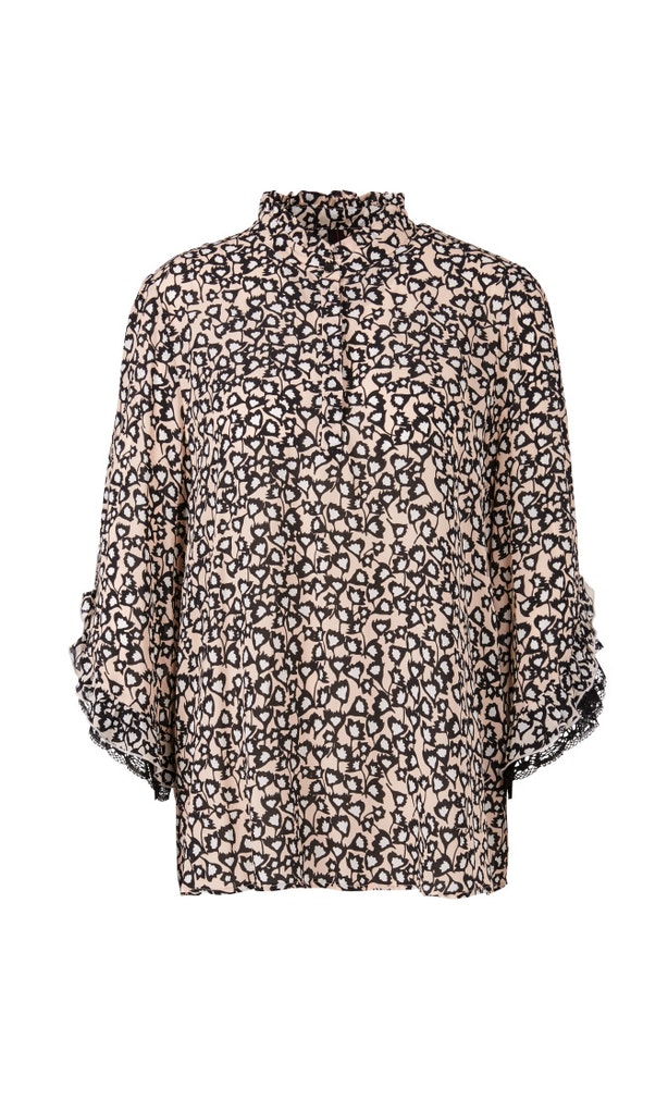 Romantische Bluse aus Viskose