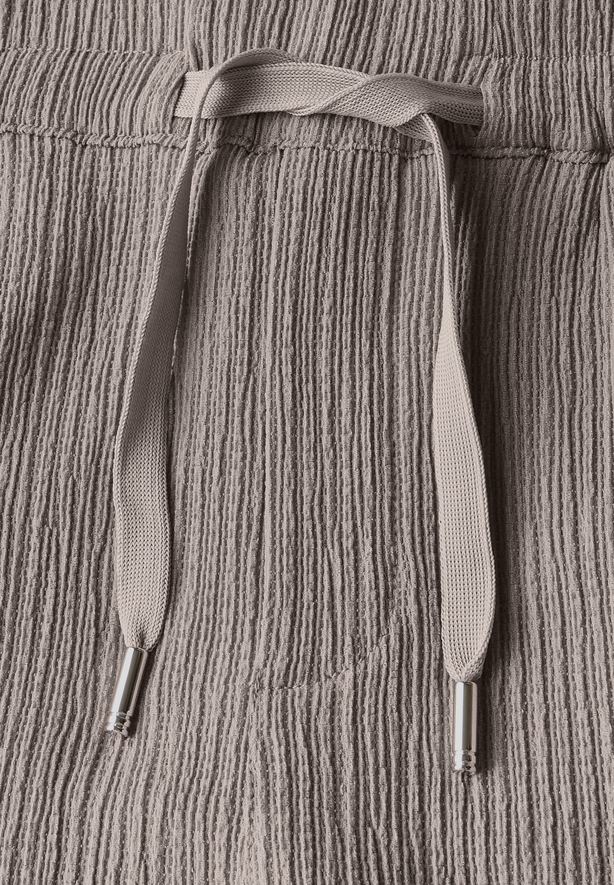 Wide Leg Hose mit Struktur