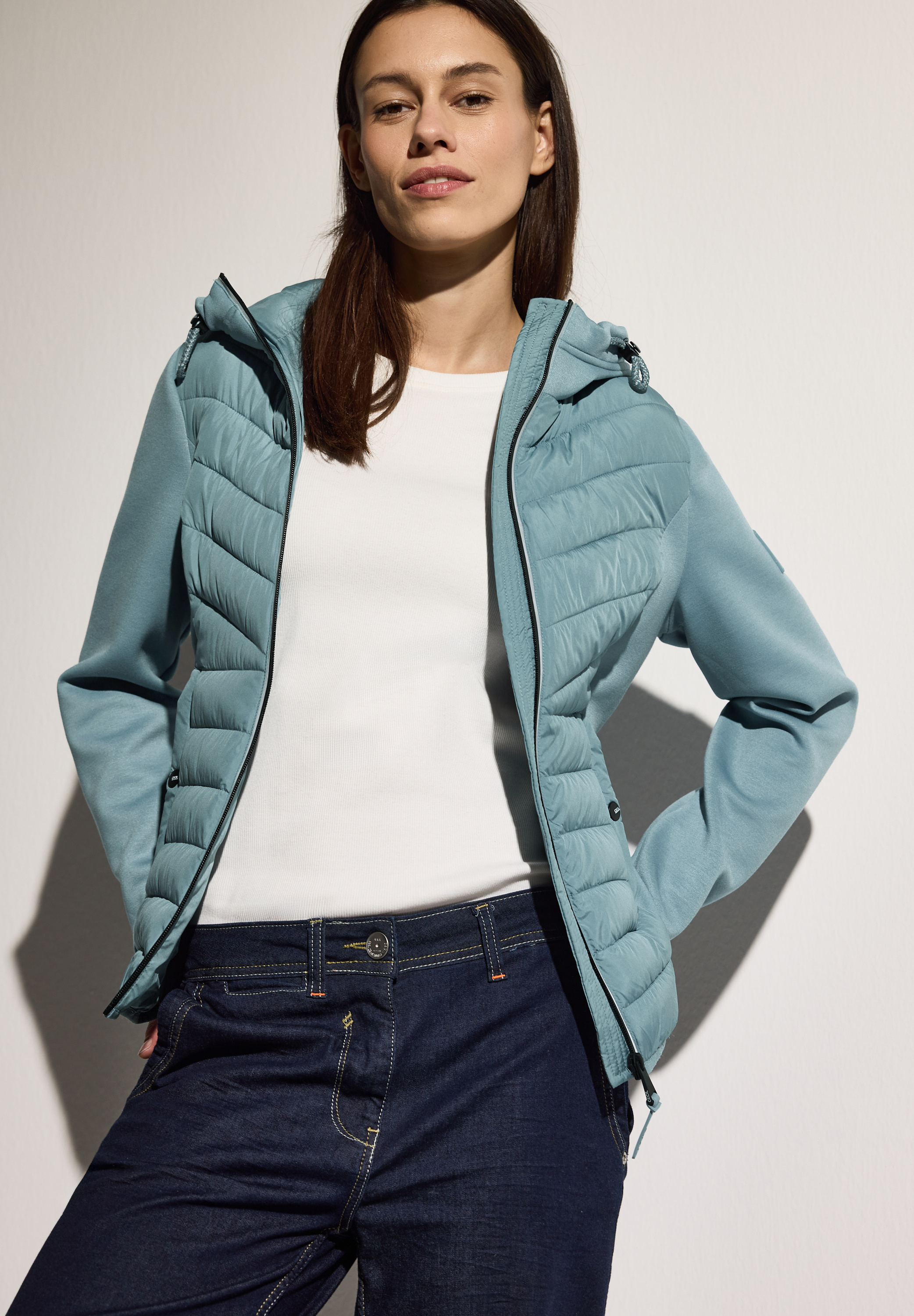Scuba Jacke mit Kapuze