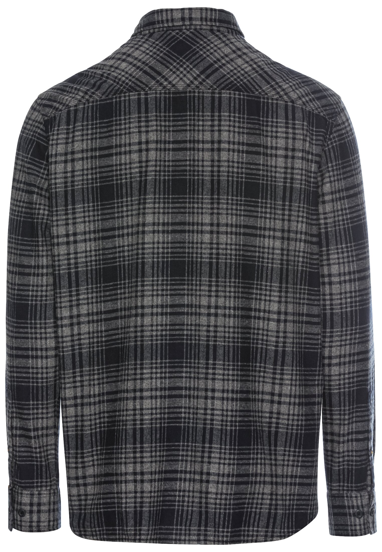 Langarmhemd mit Karomuster