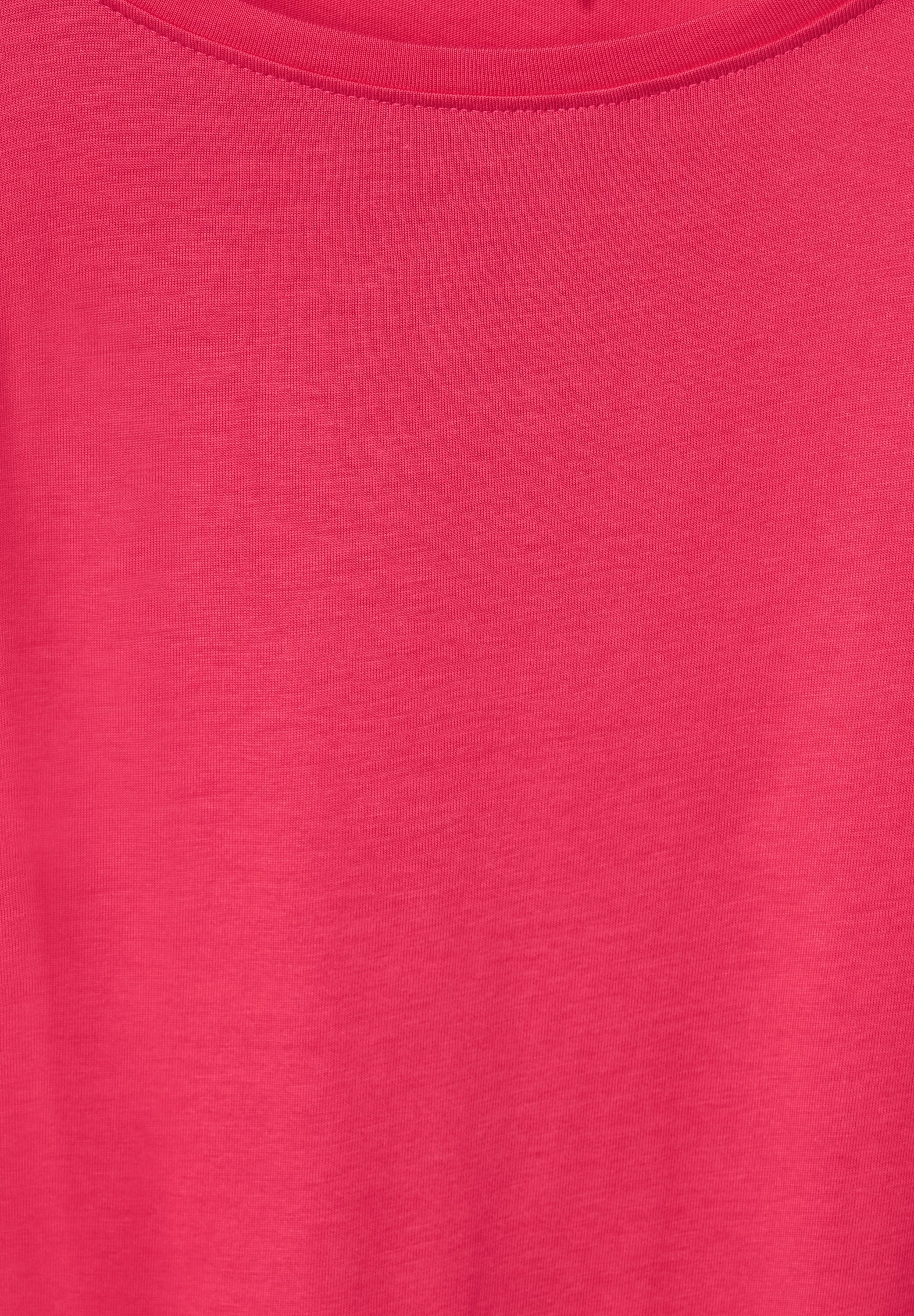 T-Shirt mit Raffdetails