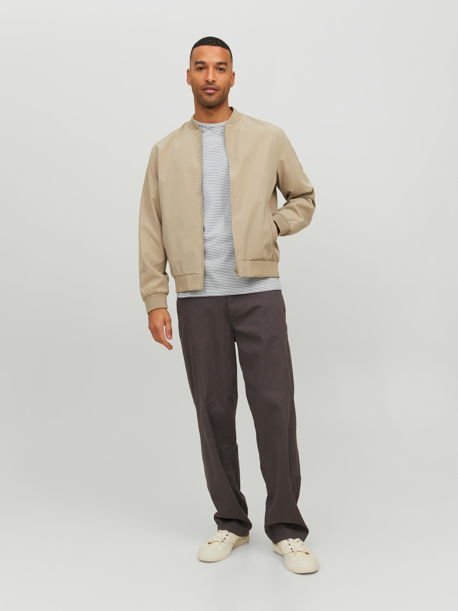 JPRCC SOFT LINEN TEE SS CREW STRIPE