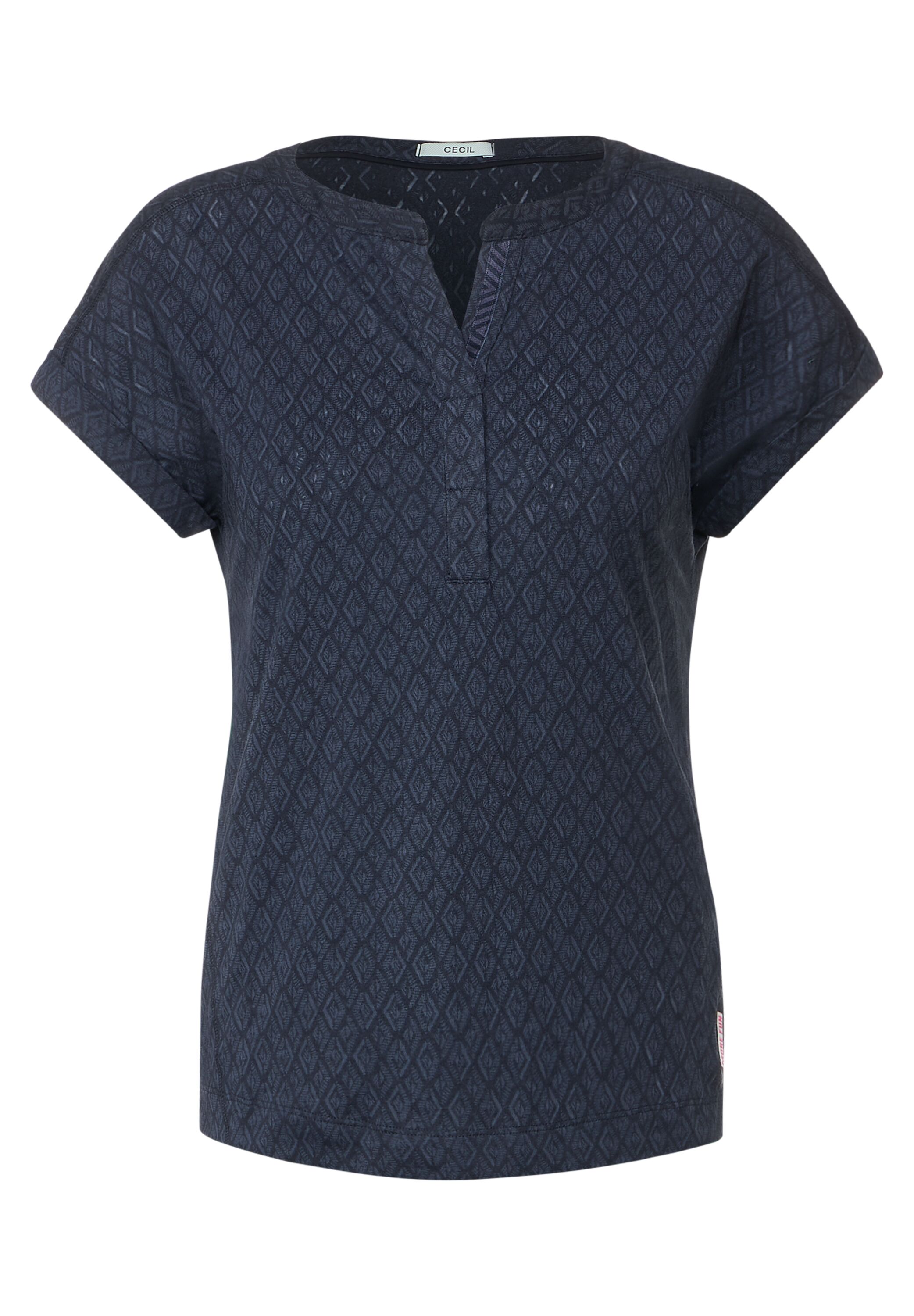 T-Shirt in Ausbrenner-Optik