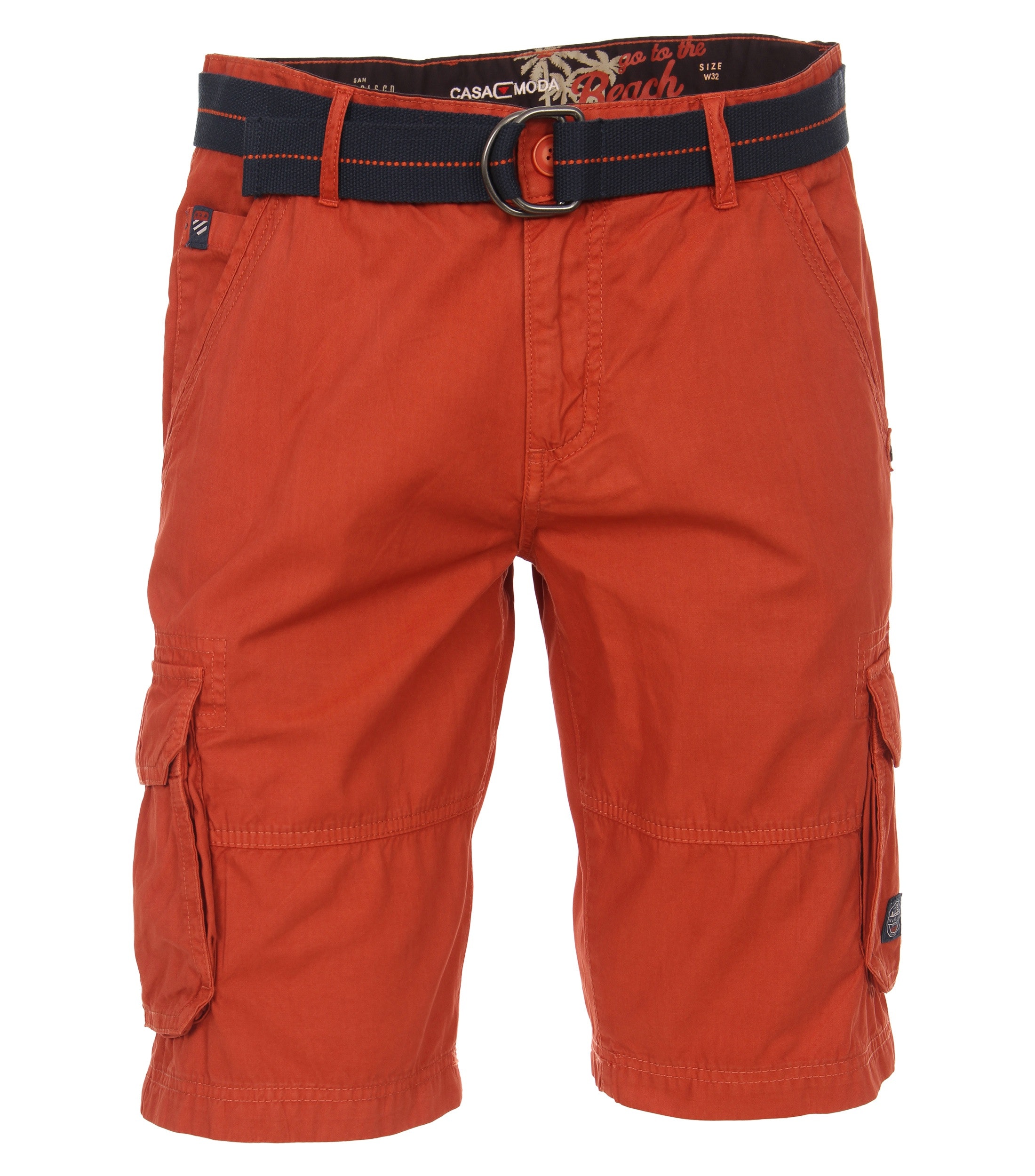 Gewebt Shorts uni