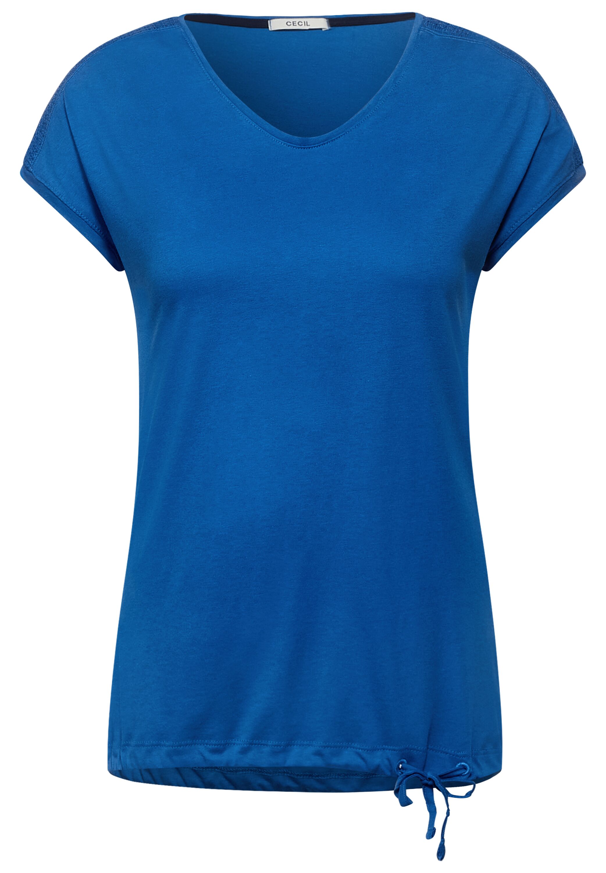 Shirt mit Smok-Details