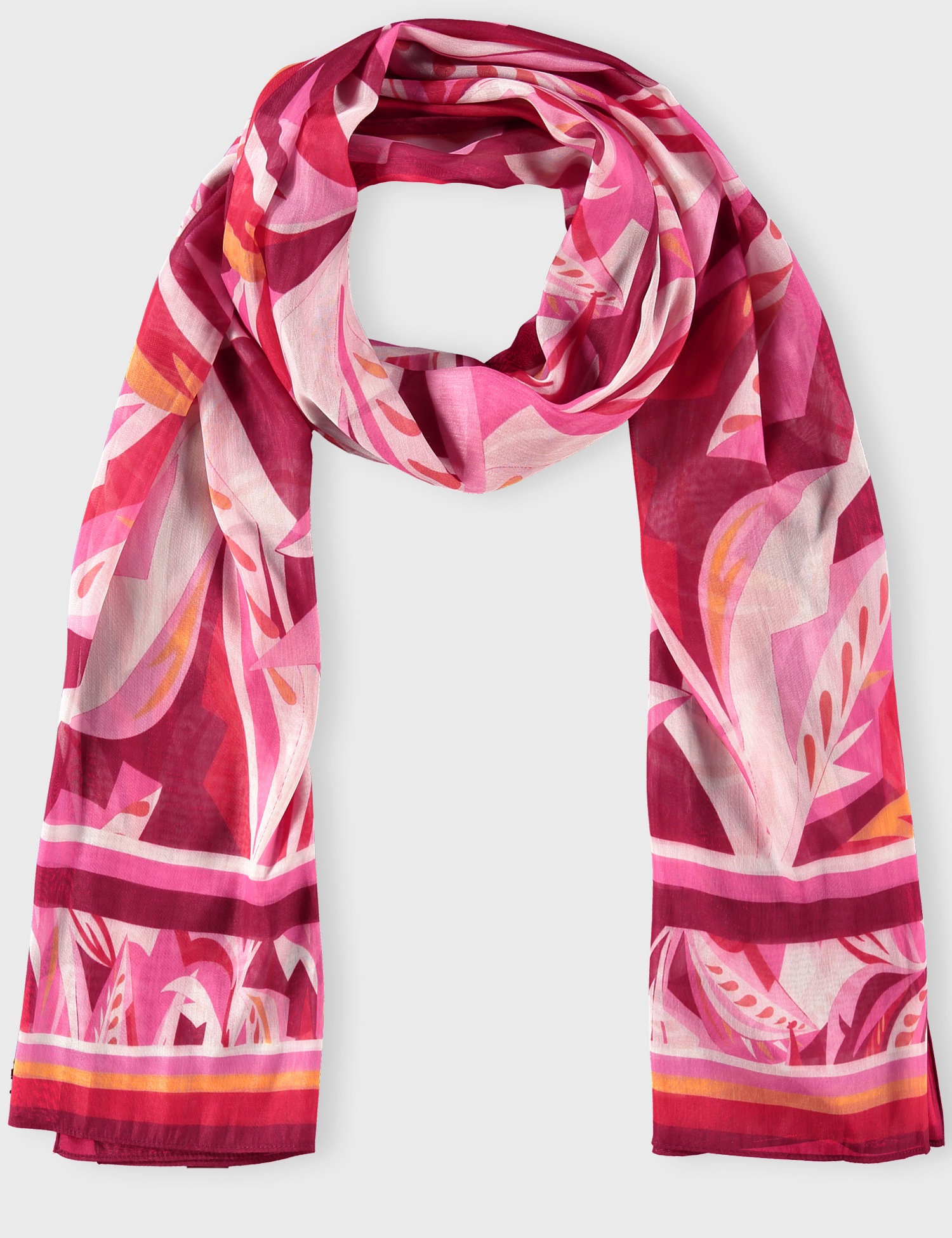 Softer Schal mit floralem Dessin