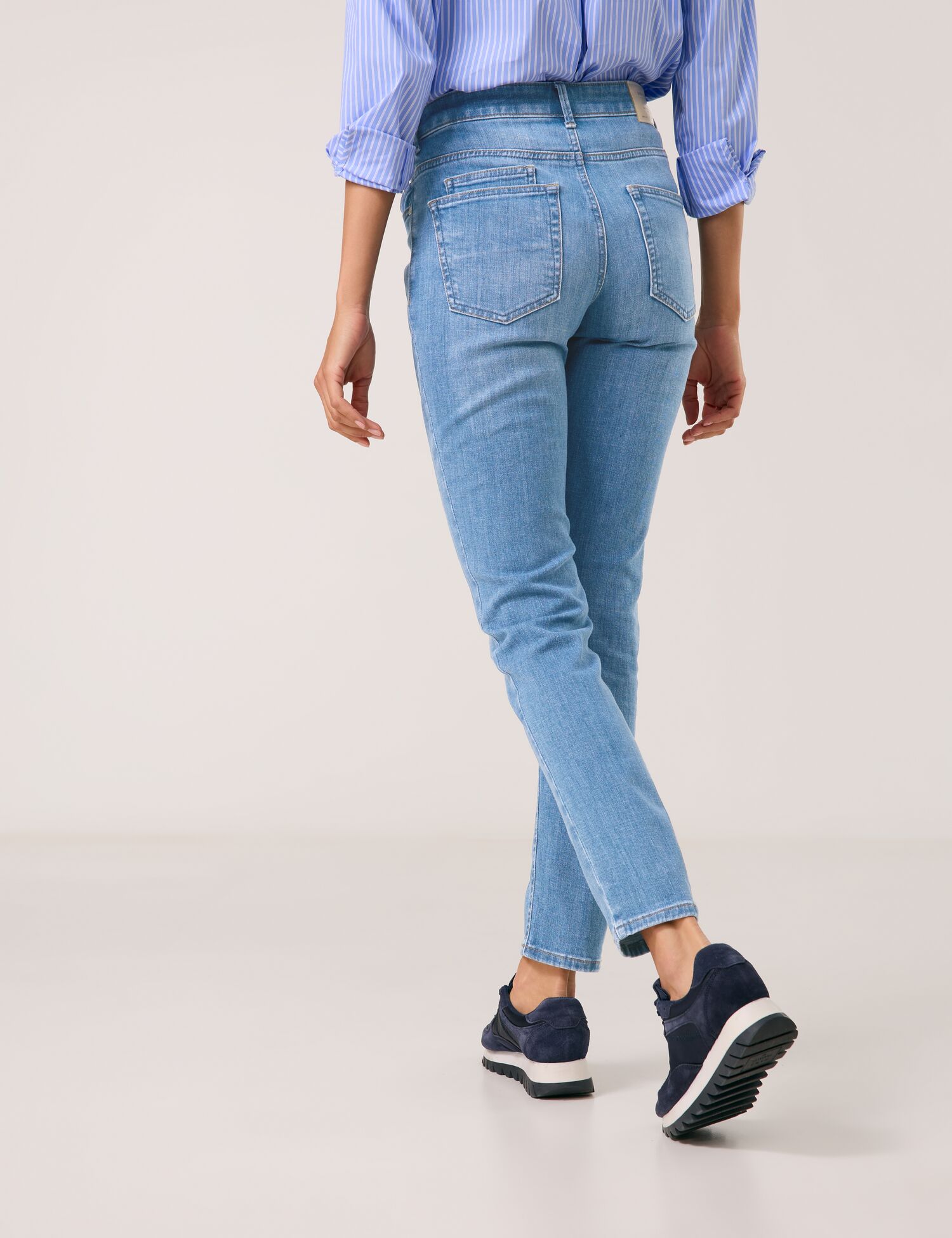 7/8 Jeans SOL꞉INE Slim Fit mit Kettendetail