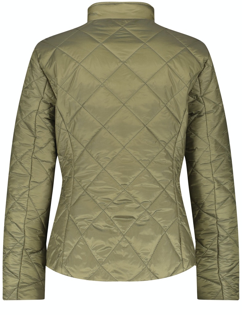 Jacke mit Rautenstepp