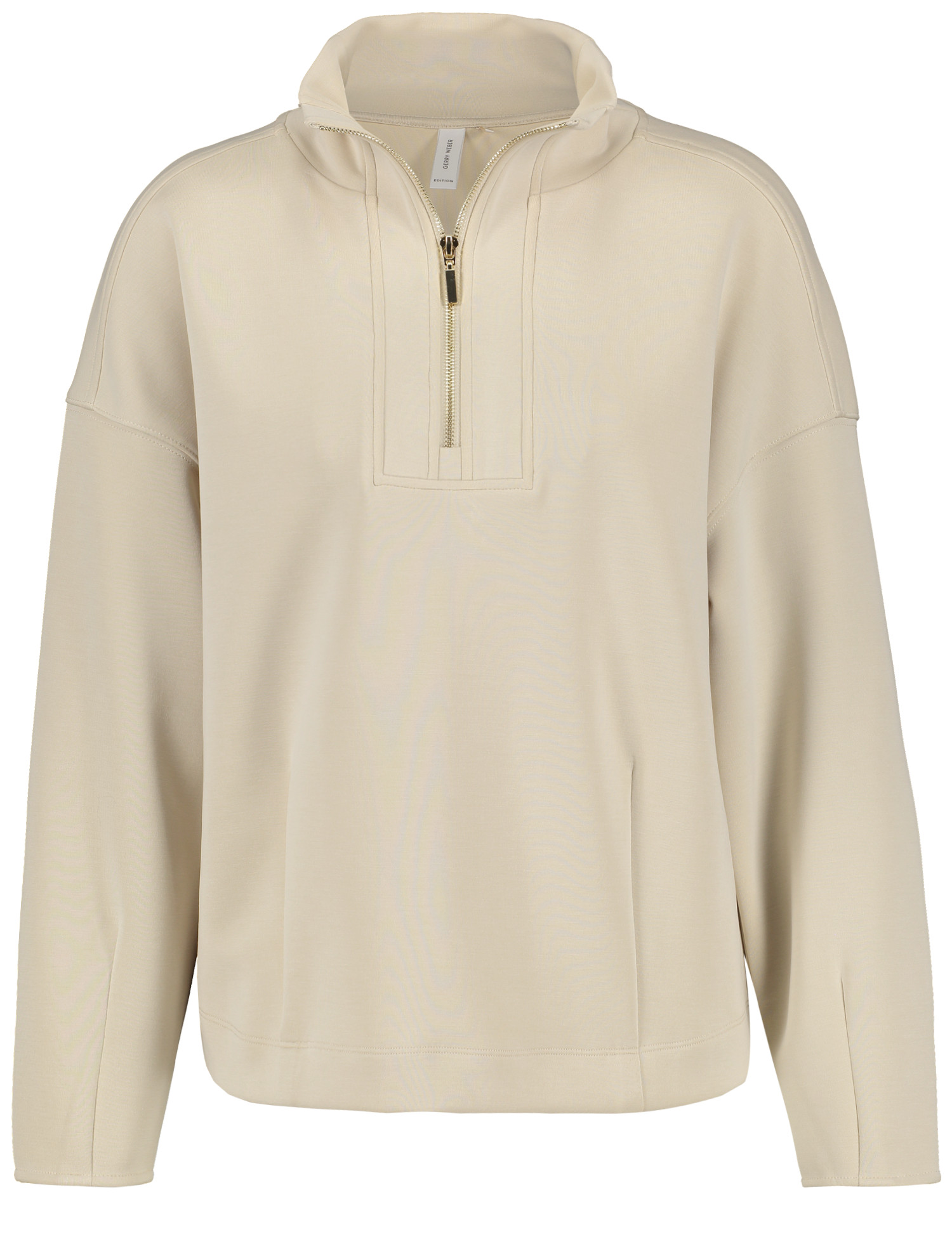 Langarmshirt mit Troyerkragen