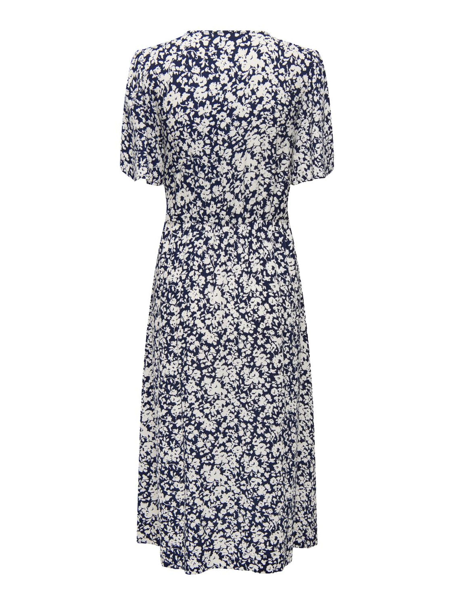 ONLHALIA LIFE S/S MIDI DRESS WVN NOOS