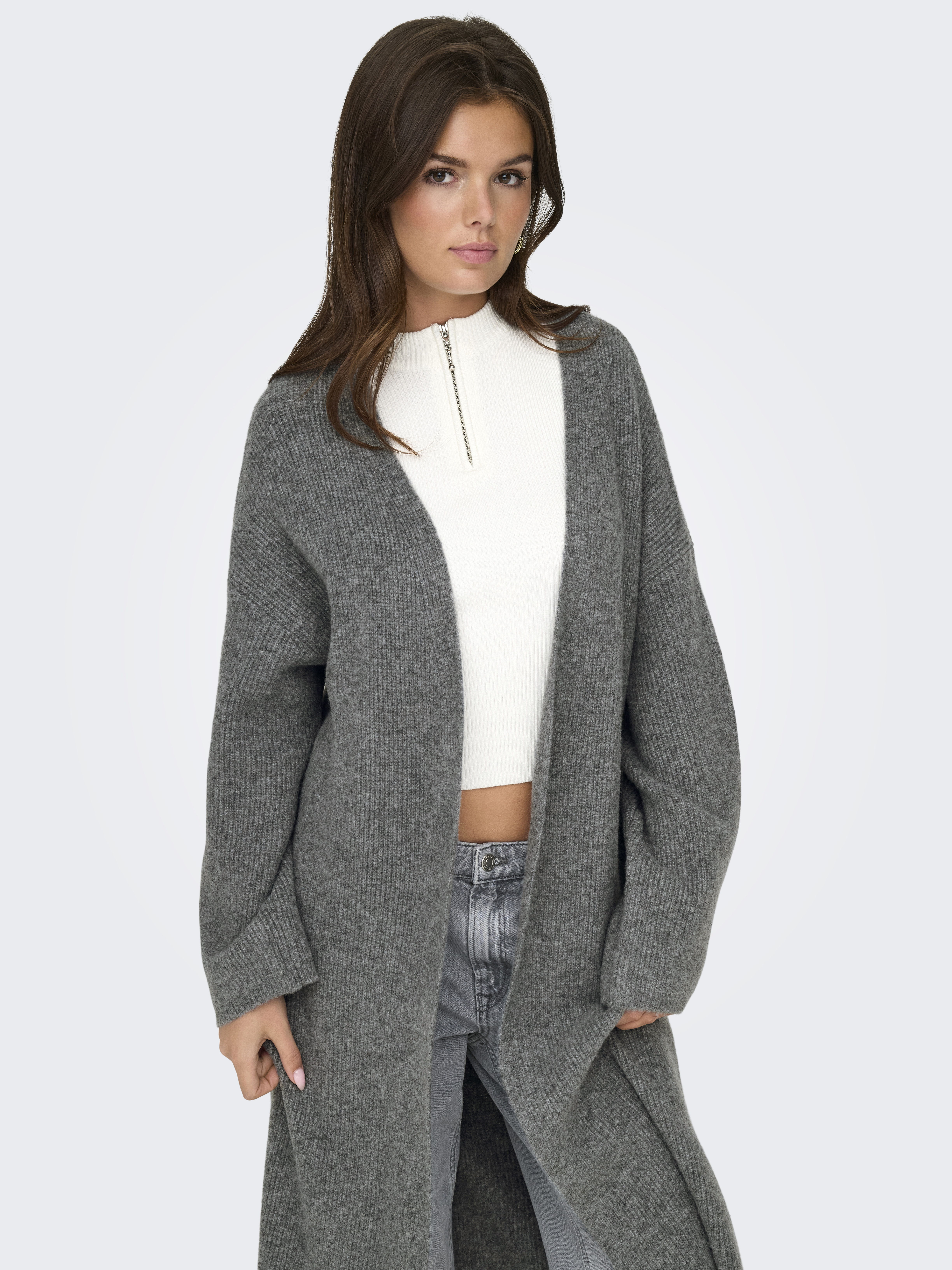 ONLALPHA LS MAXI CARDIGAN KNT