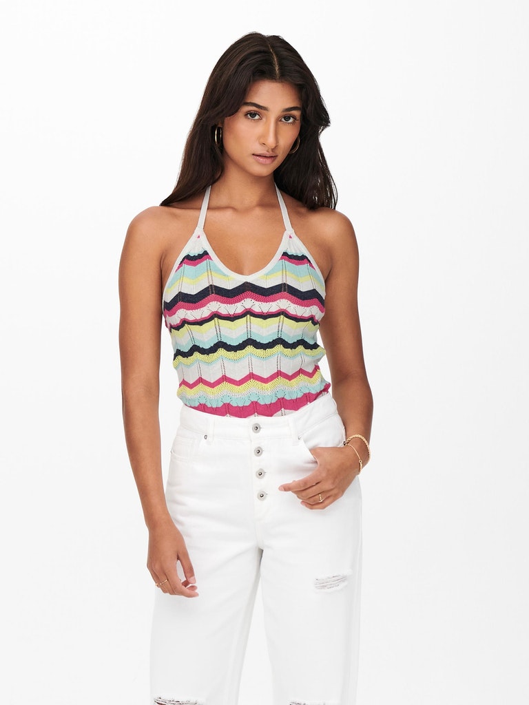 ONLMICCA LIFE S/L TOP KNT