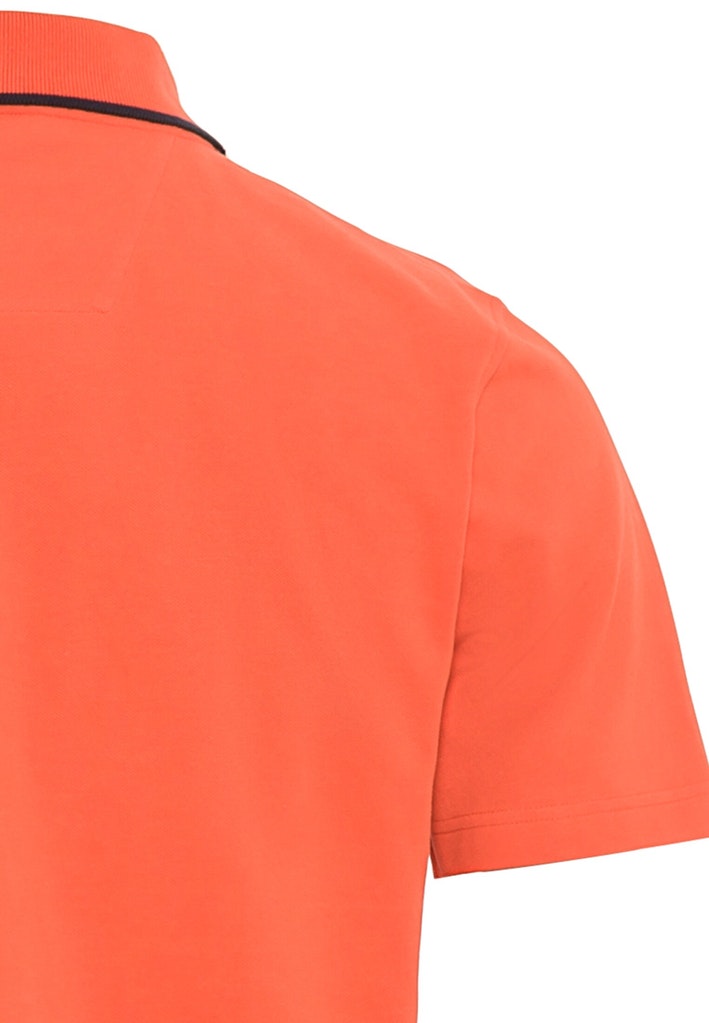 Kurzarm Poloshirt aus reiner Baumwolle