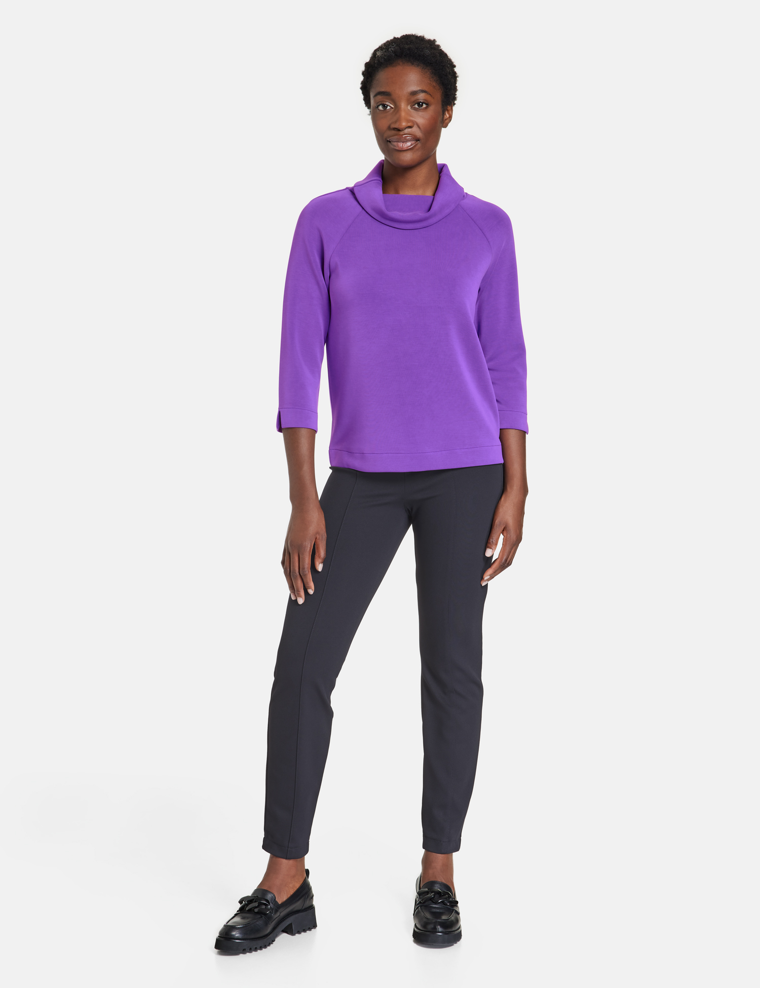 Stretchhose Slim Fit mit Gummibund