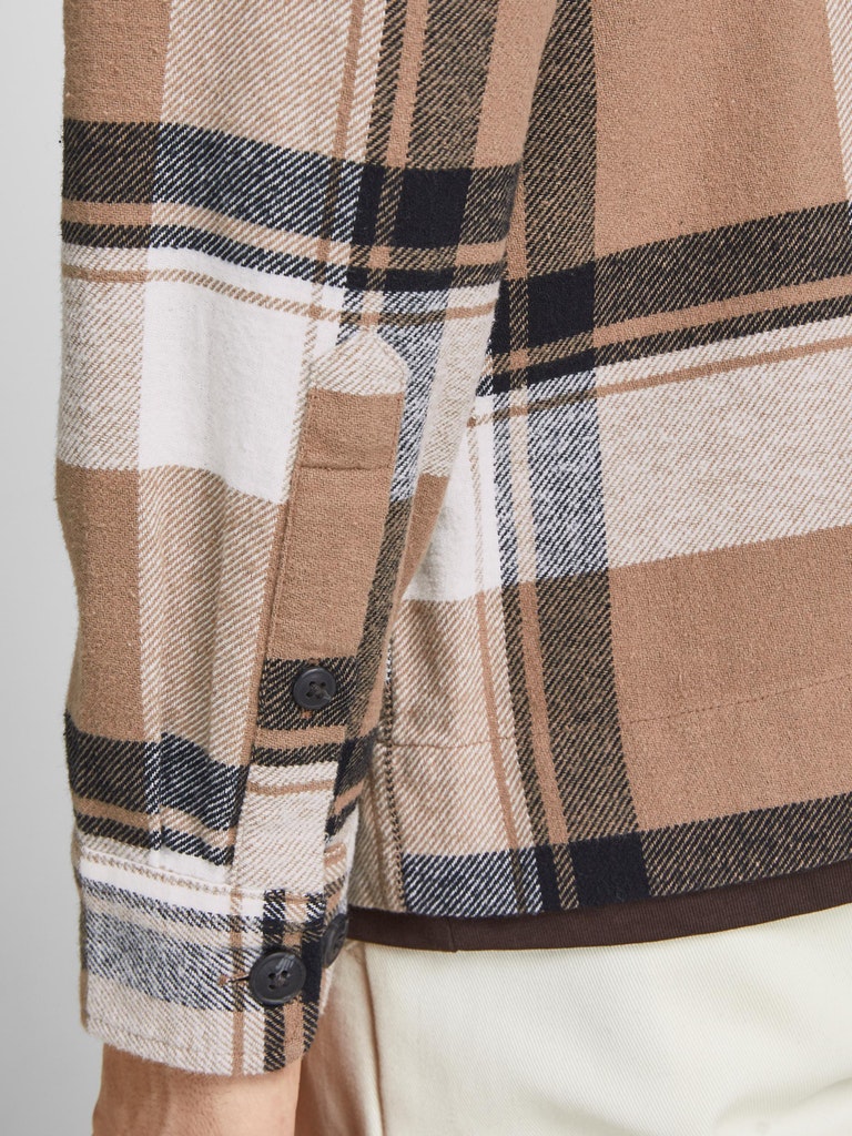 JPRBLALOGAN FLANNEL OVERSHIRT L/S SN
