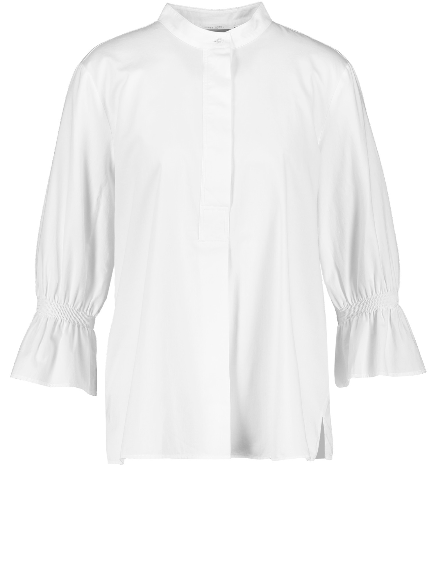 3/4 Arm Bluse mit Trompetenärmeln