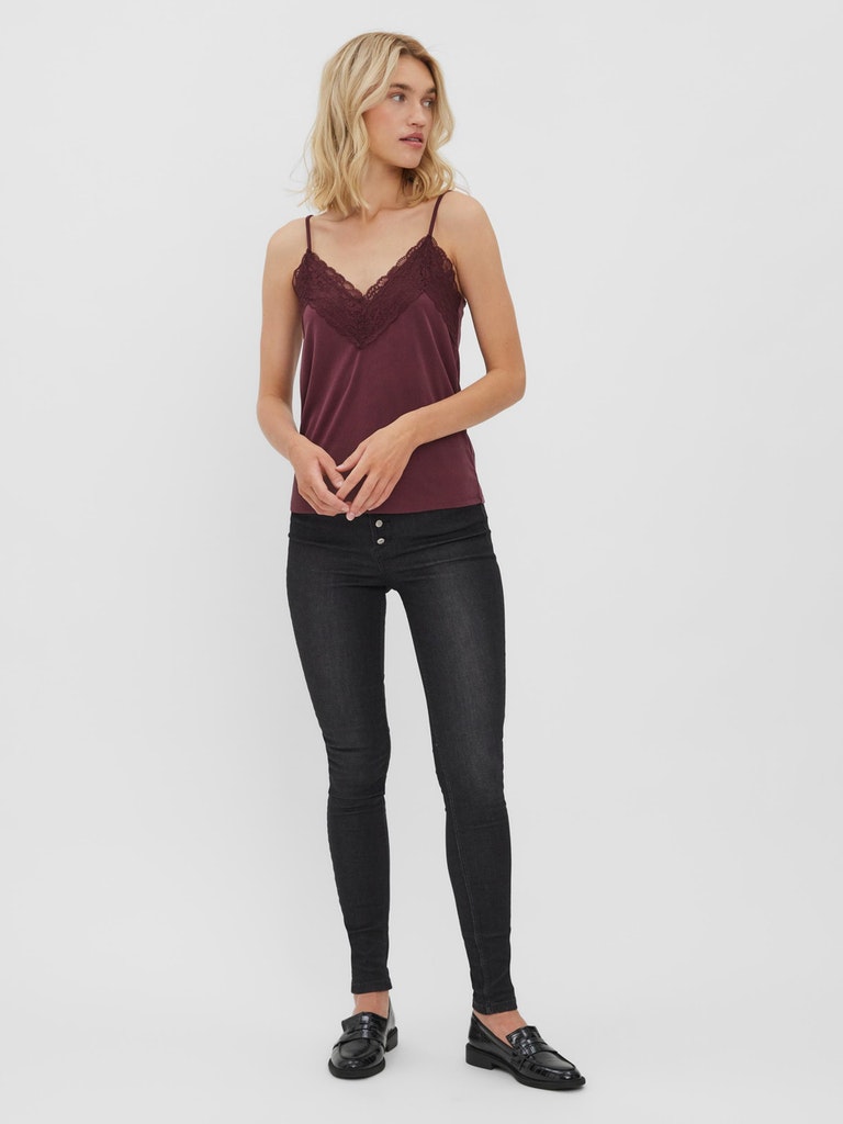 VMBIA SINGLET LACE TOP JRS GA BF
