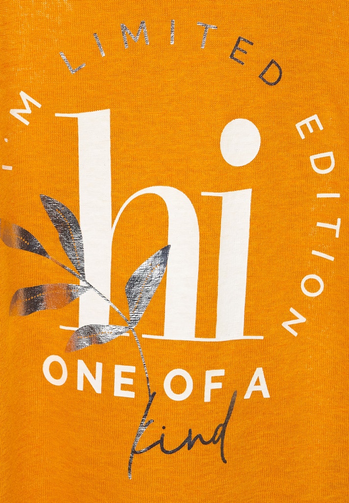 T-Shirt mit Partprint