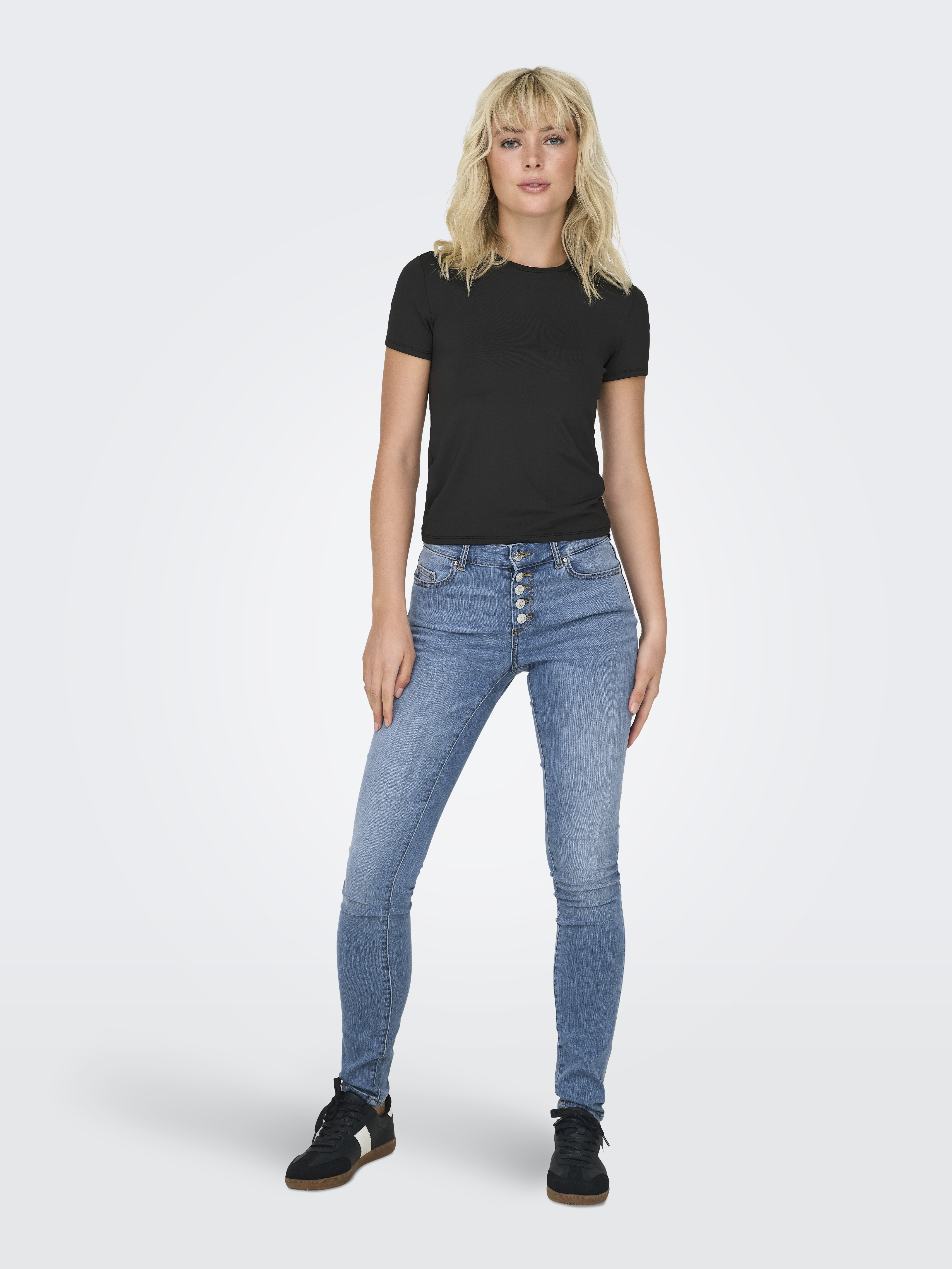 ONLEA S/S TOP O-NECK JRS NOOS