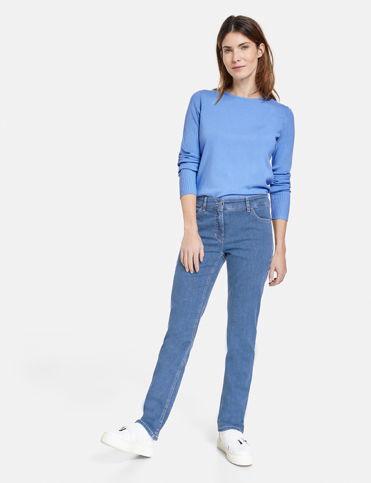 5-Pocket Jeans Straight Fit  Kurzgröße