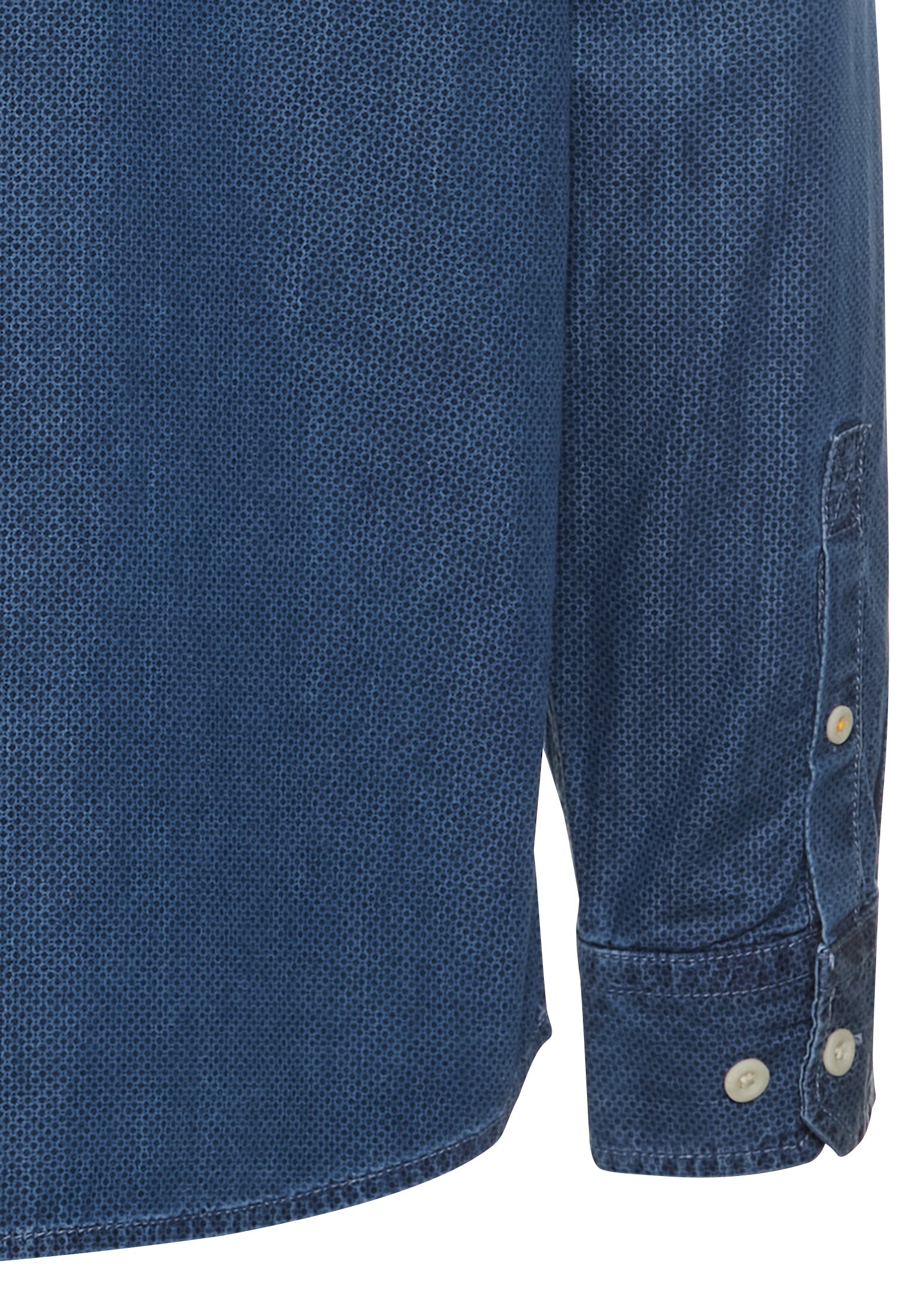 Langarm Hemd mit Allover-Print