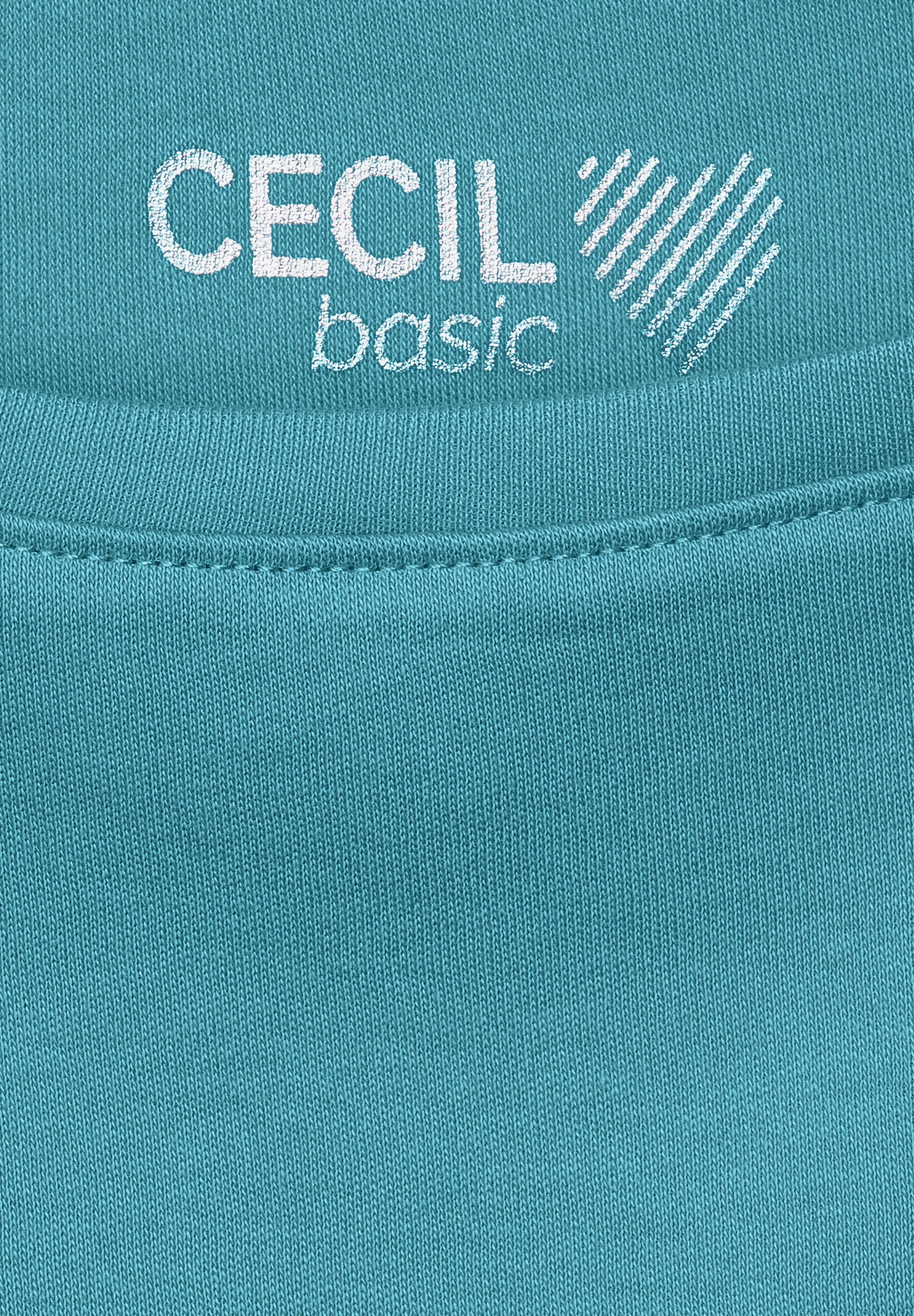 Basic Shirt in Unifarbe