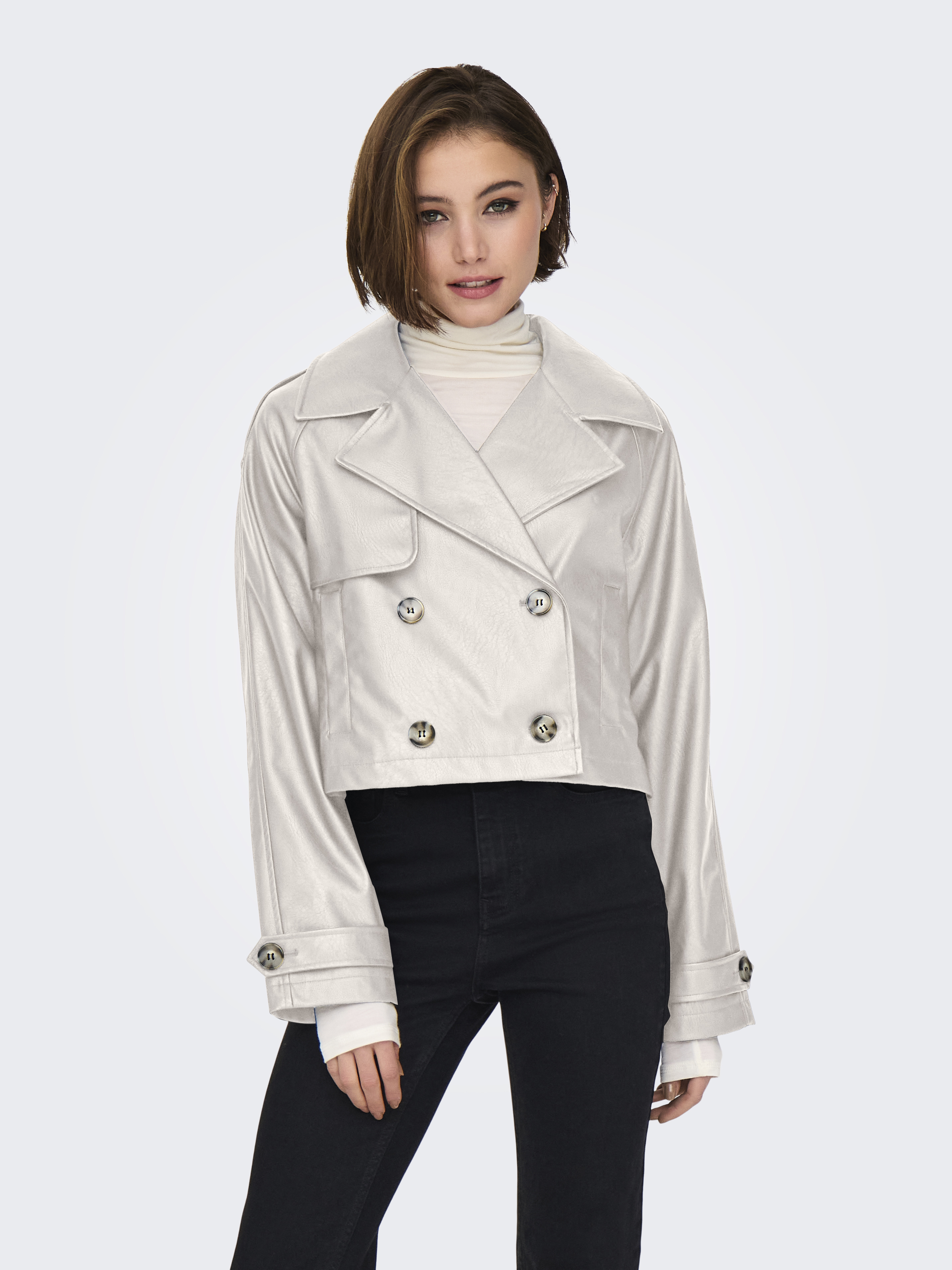 ONLAMIA FAUX LEATHER JACKET CC OTW