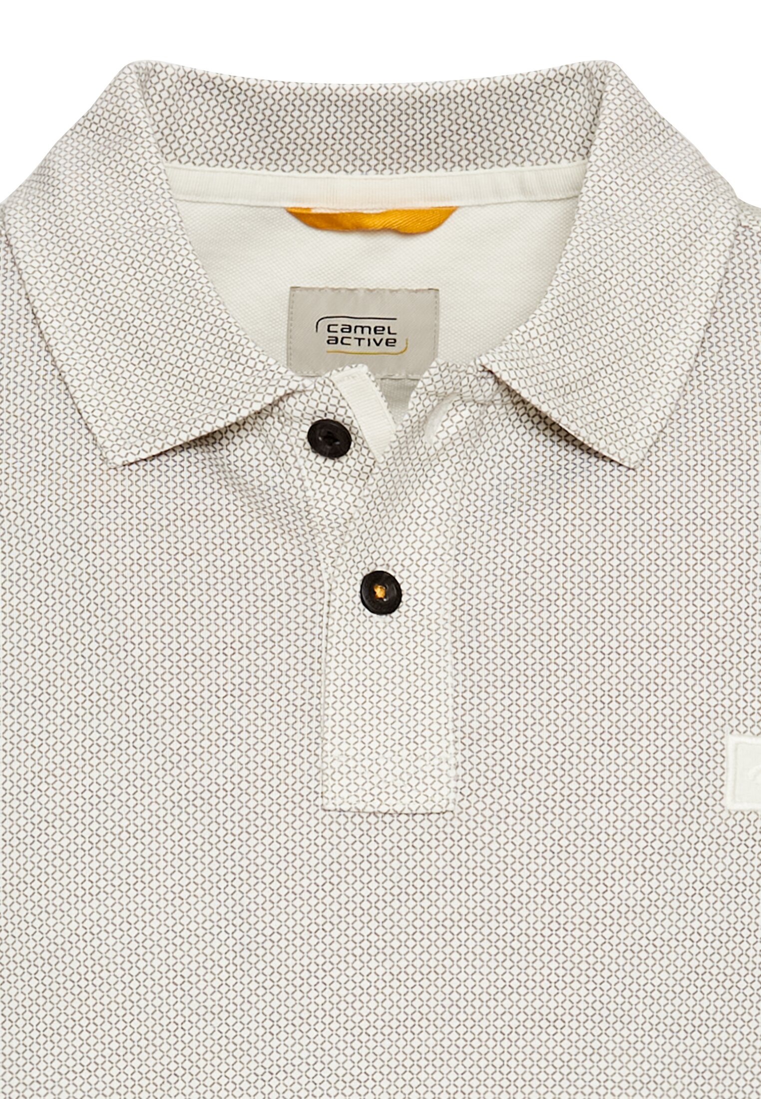 Kurzarm Poloshirt aus reiner Baumwolle