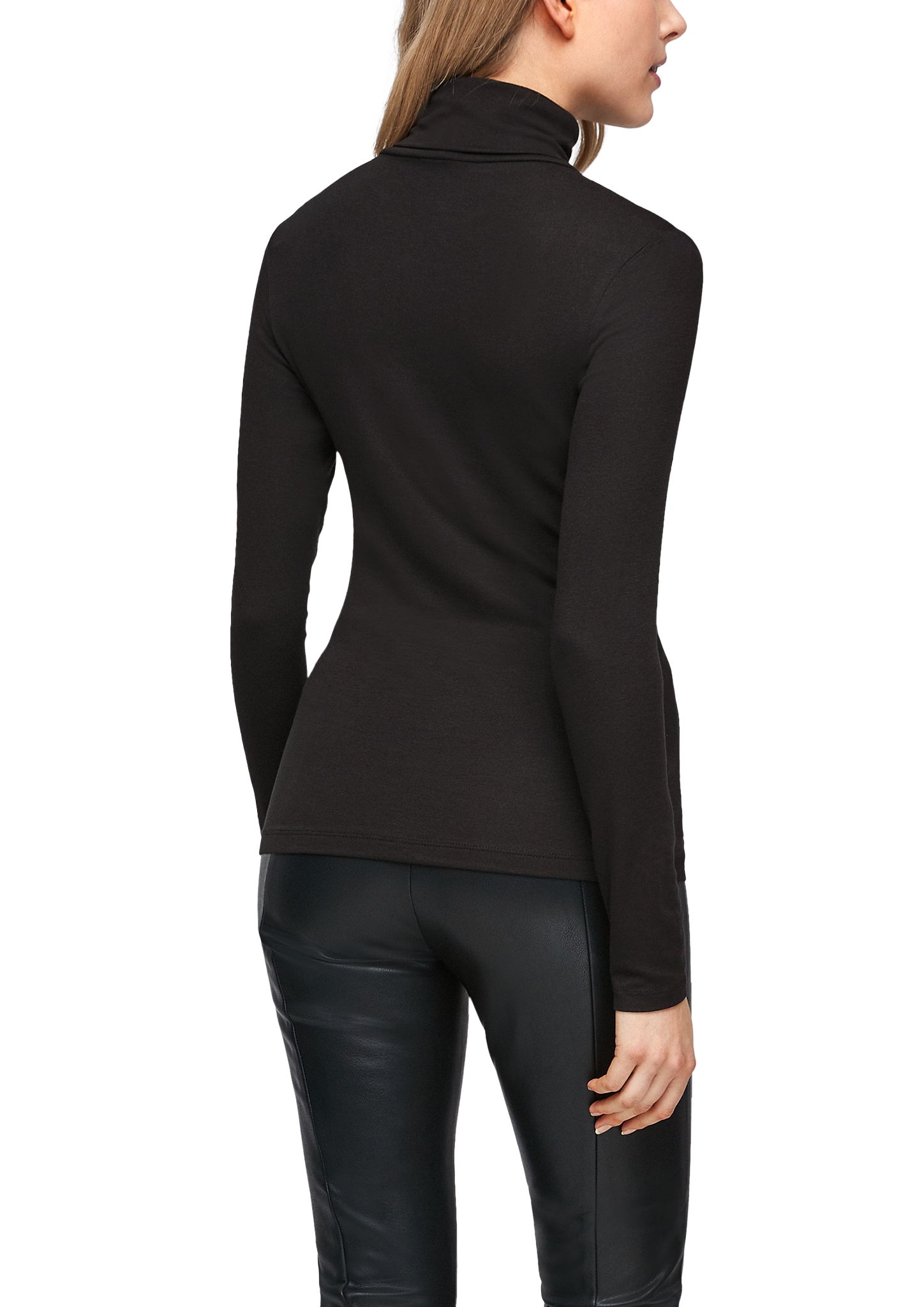 Rippware-Langarmshirt