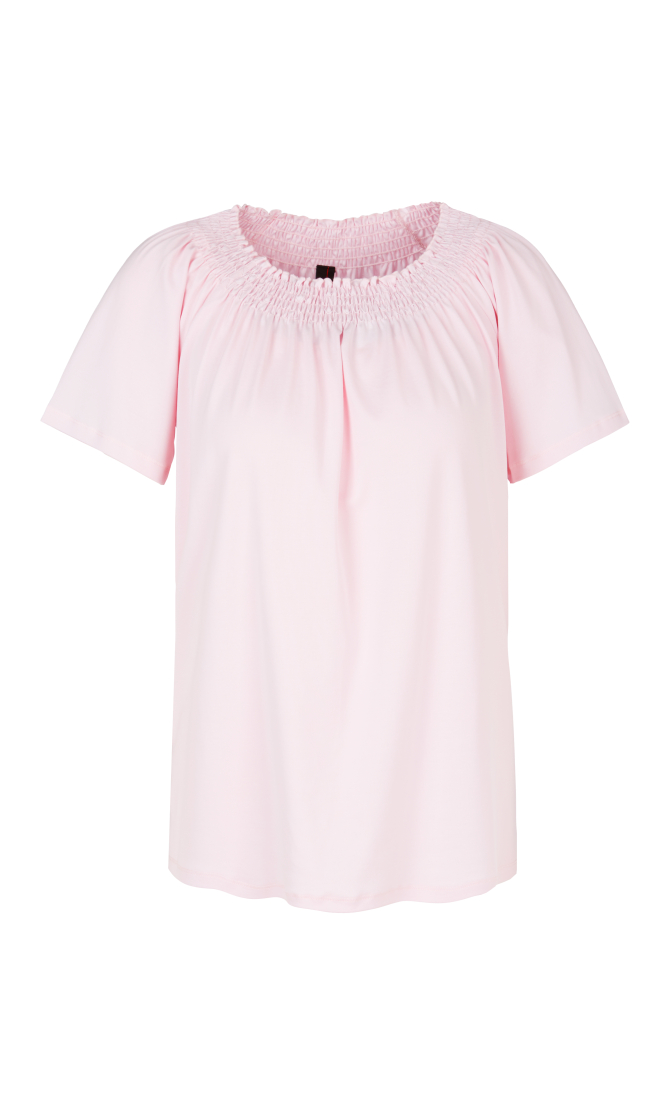T-Shirt mit Carmen-Ausschnitt