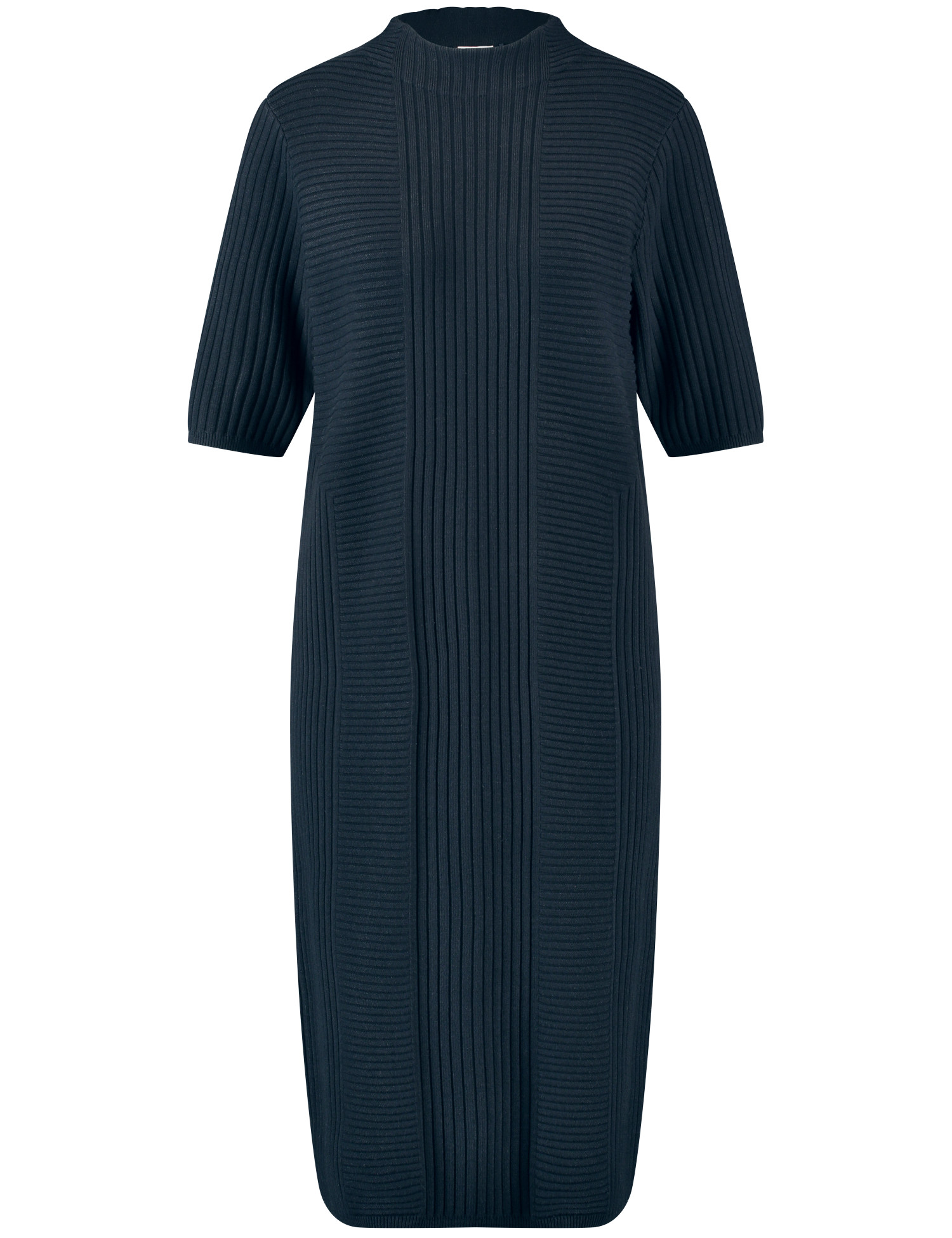 Strickkleid mit Stehkragen