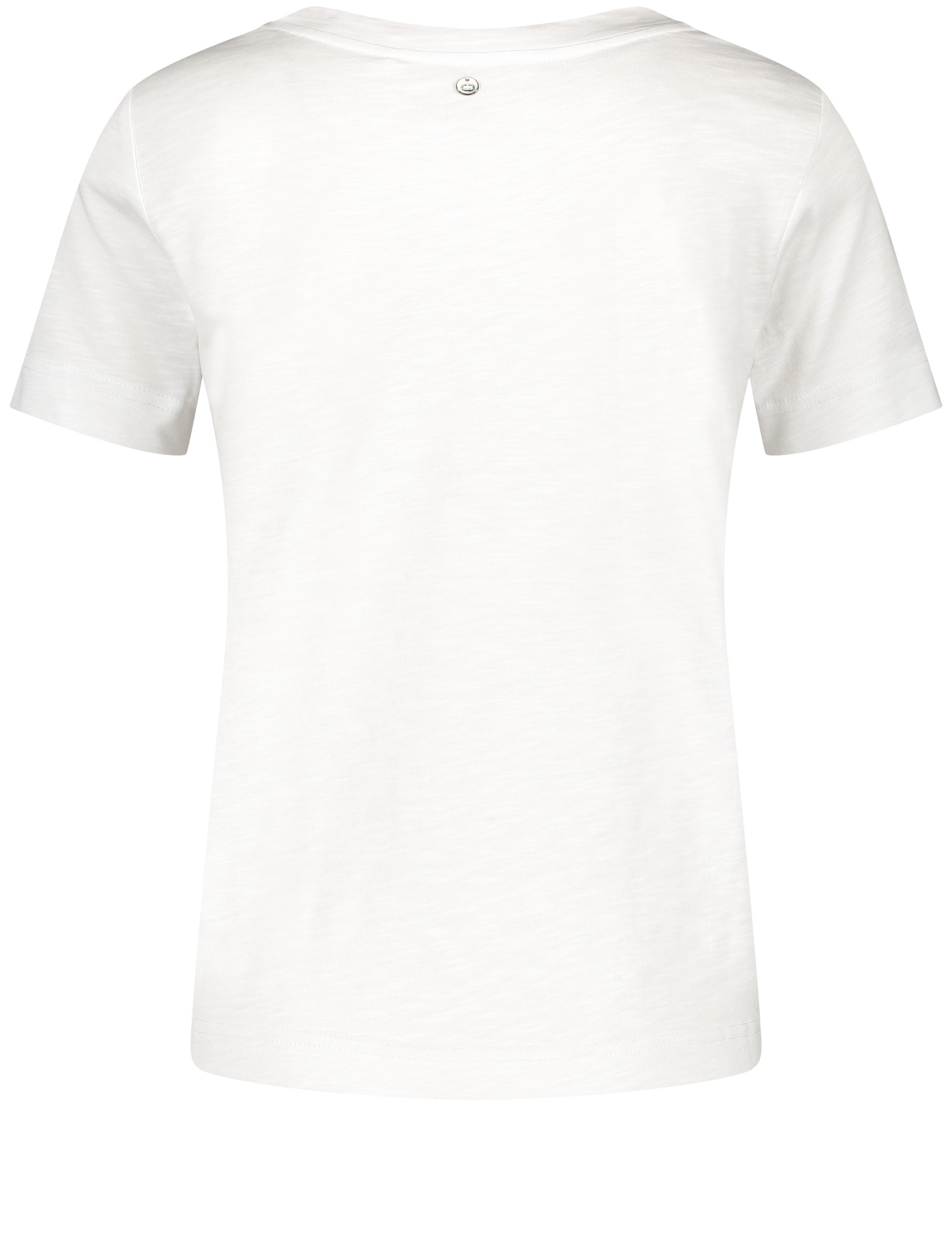 T-Shirt mit floralem Frontprint