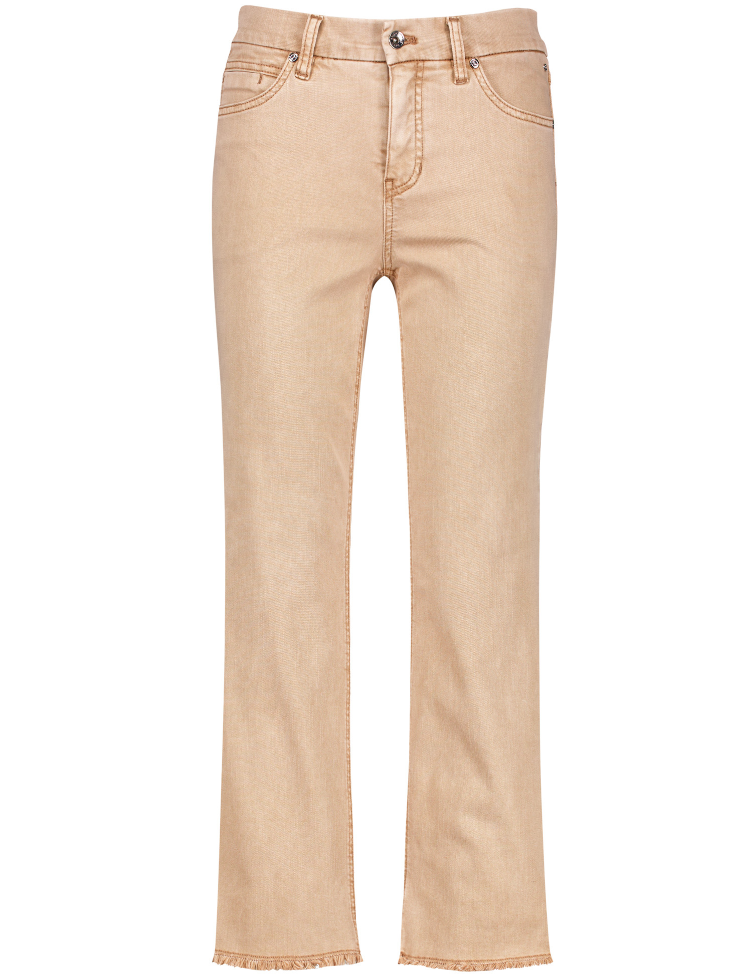 5-Pocket Jeans MAR꞉LIE FLARED FIT mit fransigem Saum