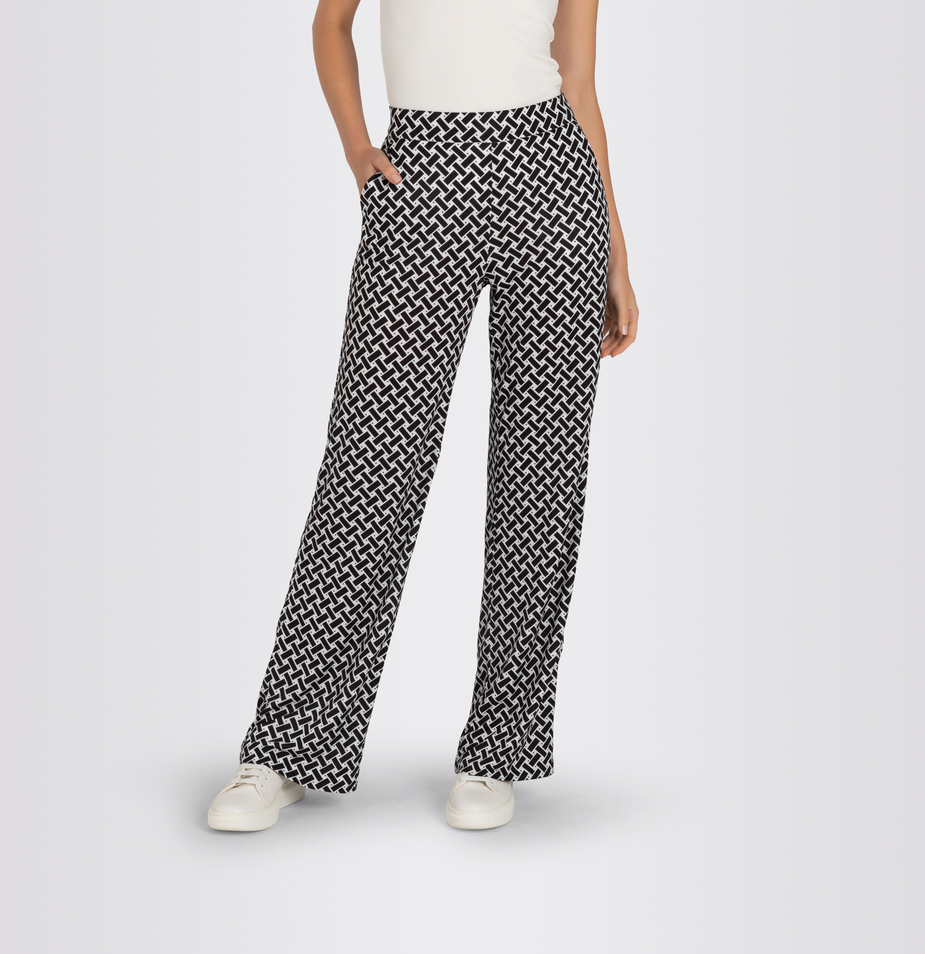 MAC JEANS - CHIARA, Jersey print