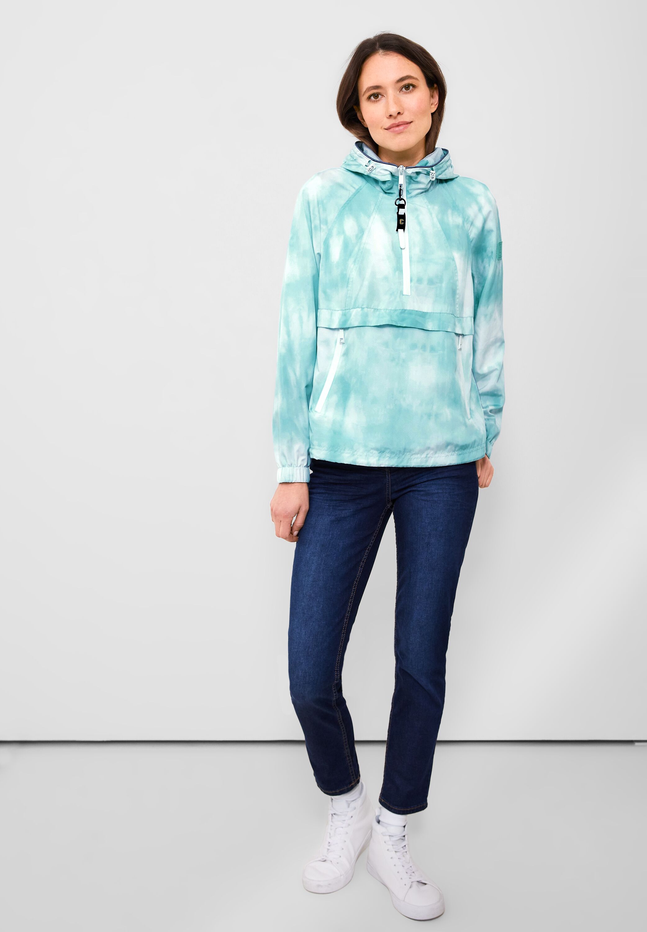 Windbreaker in Tie-Dye-Optik