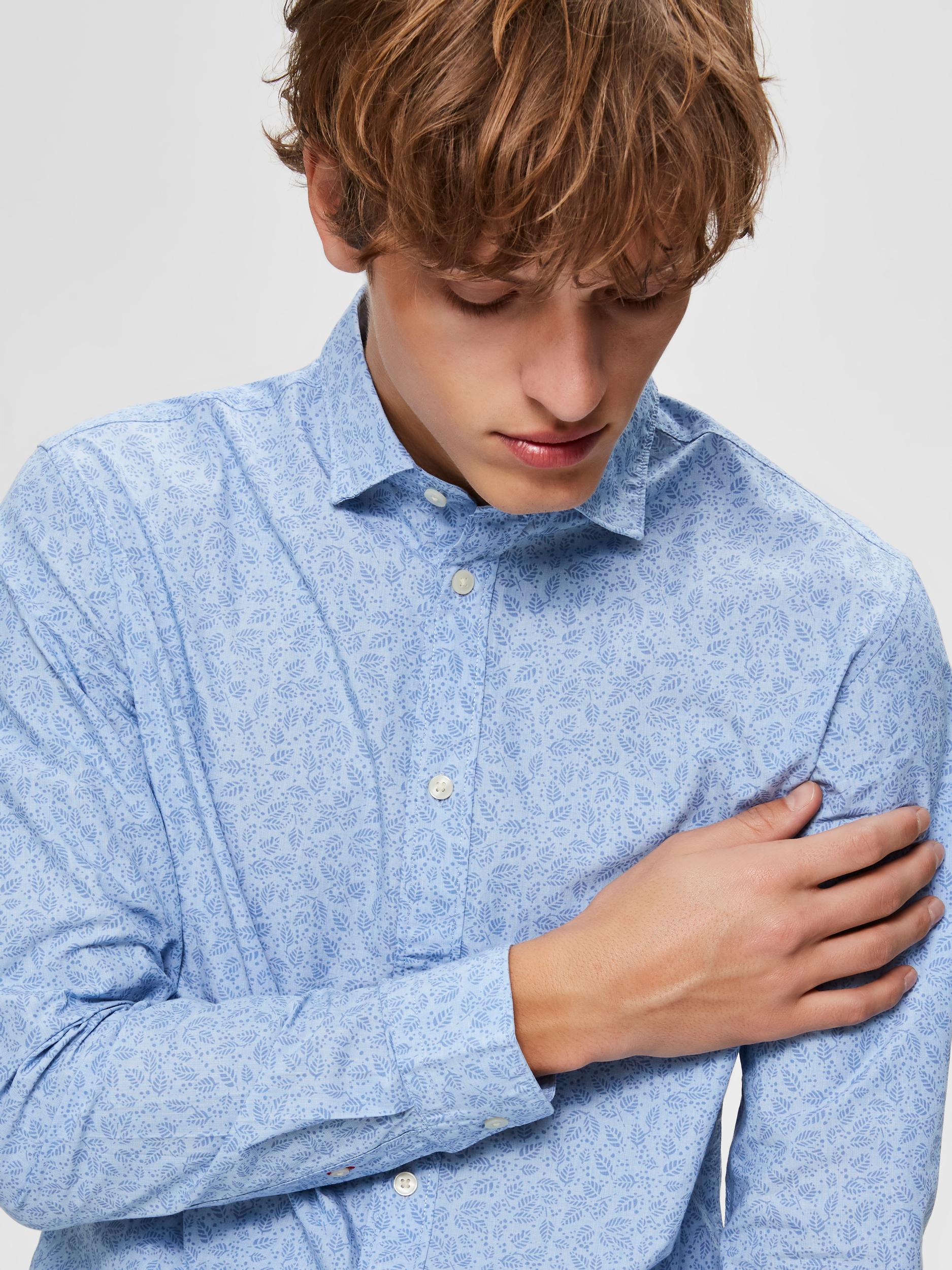 SLHSLIMMARK-WASHED SHIRT LS W NOOS