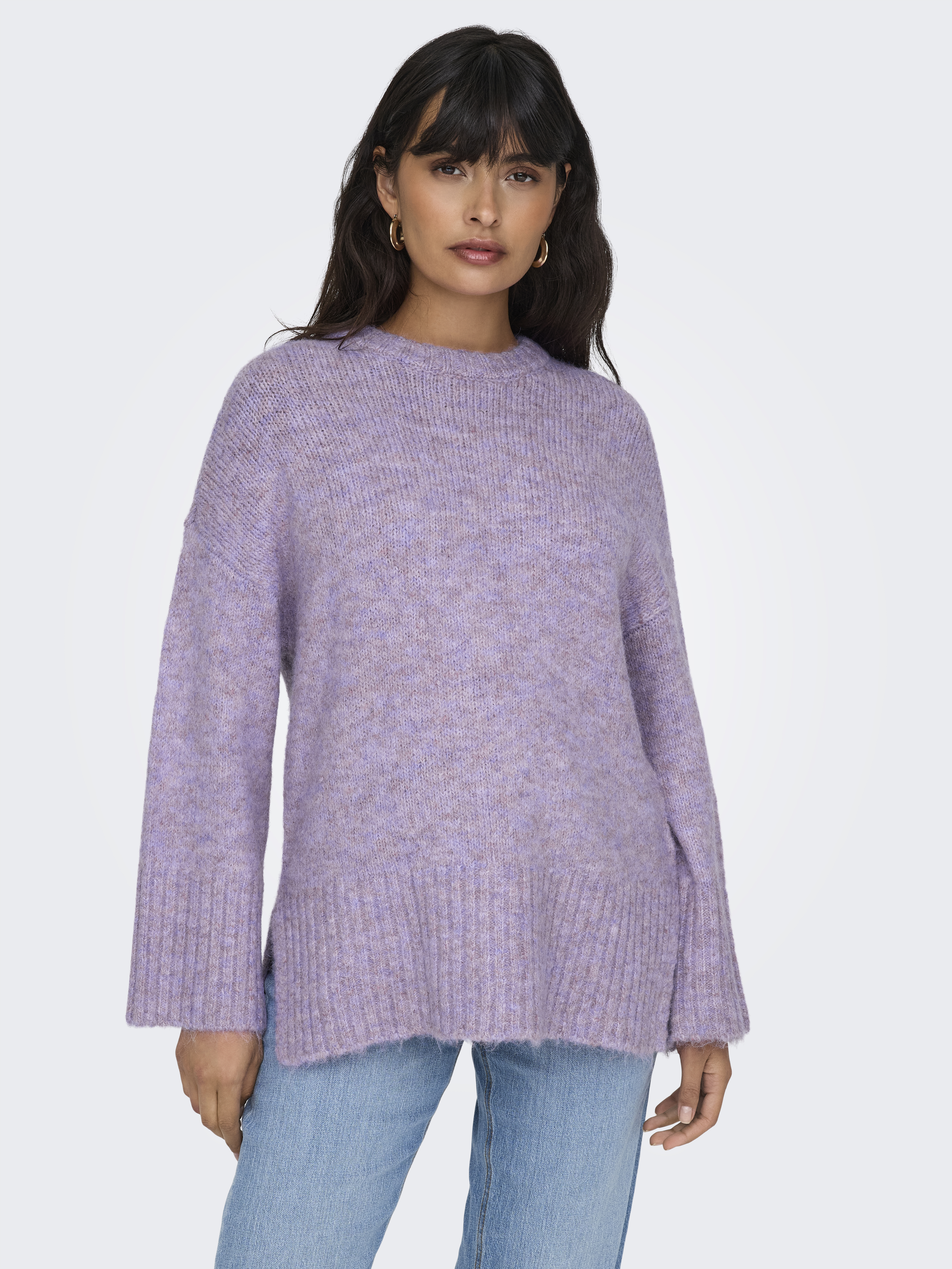 ONLMAGGIE LIFE LS LOOSE O-NECK CC KNT