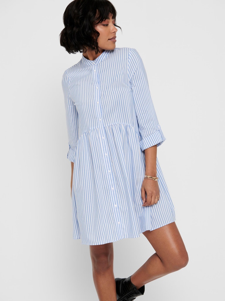 ONLDITTE  STRIPE 3/4 DRESS NOOS WVN