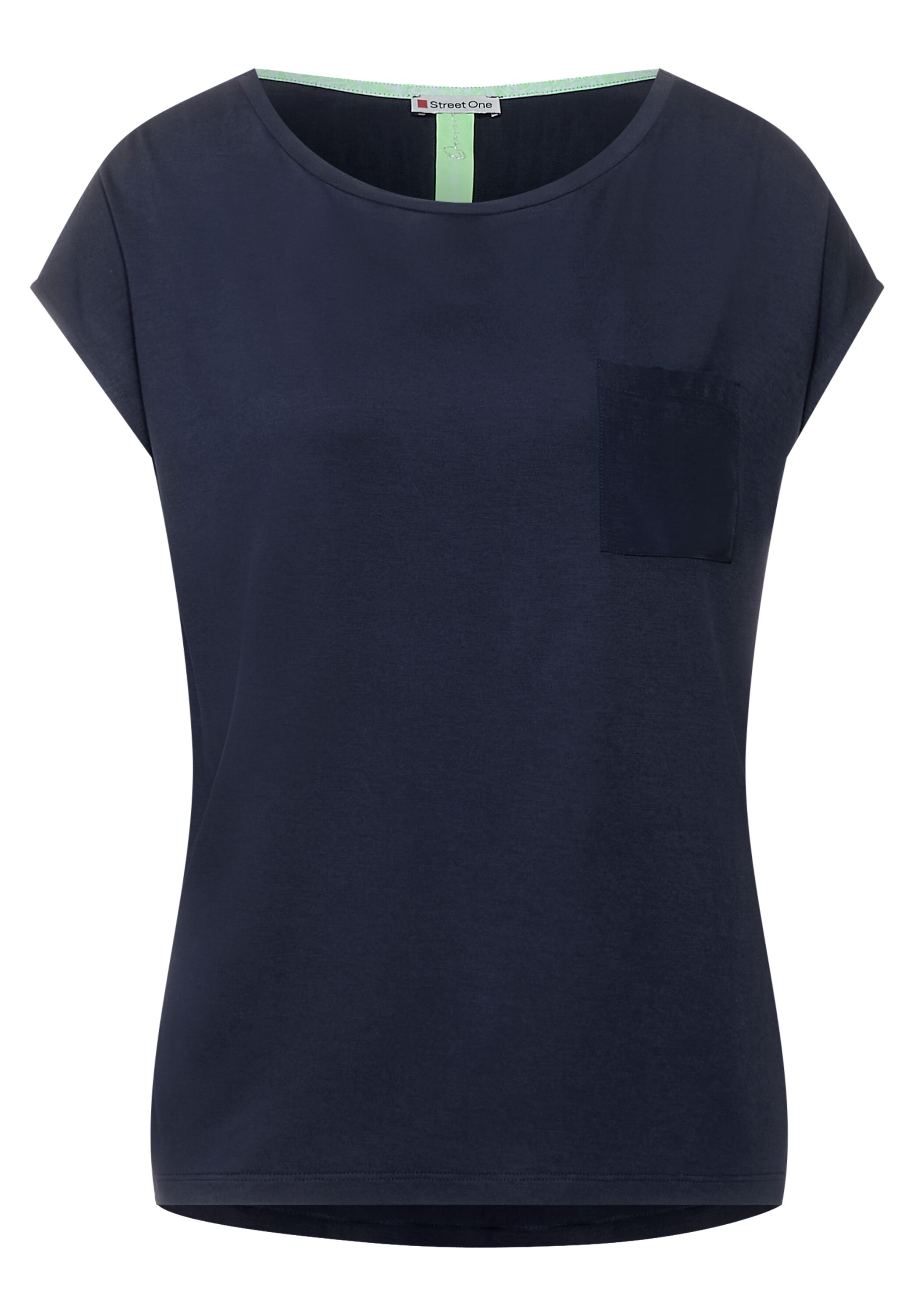 T-Shirt mit Raffungen