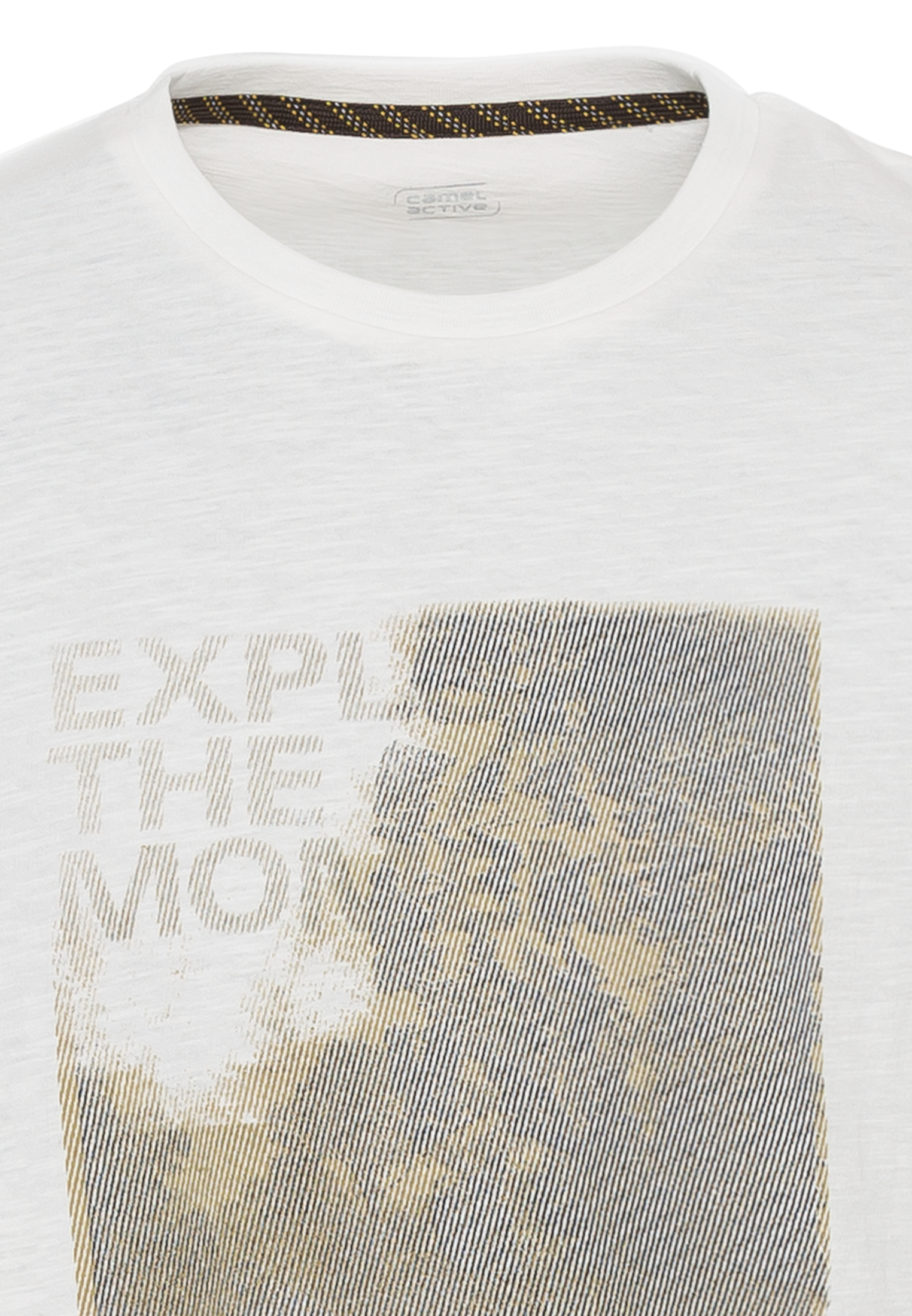 Kurzarm T-Shirt mit platziertem Fotoprint