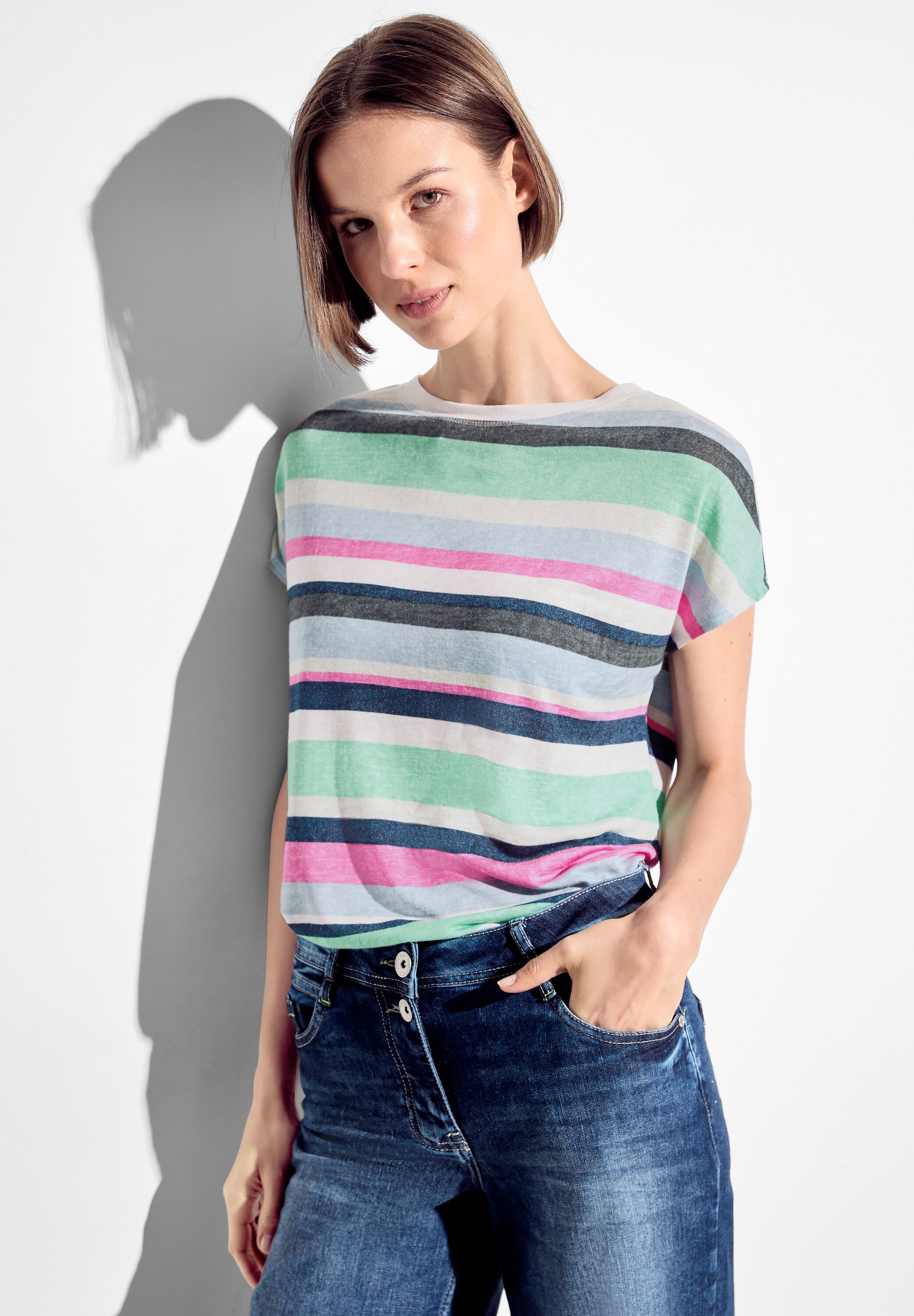 Gestreiftes T-Shirt