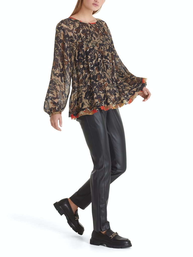 Blusenshirt mit Print-Mix