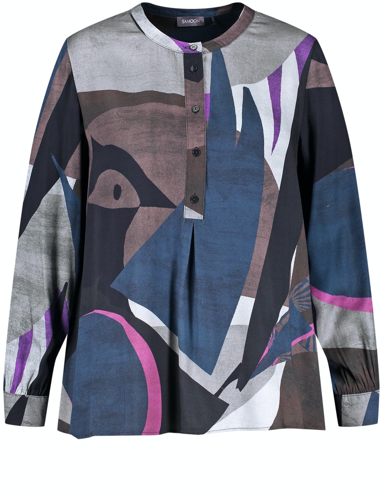 Tunika mit Allover-Print