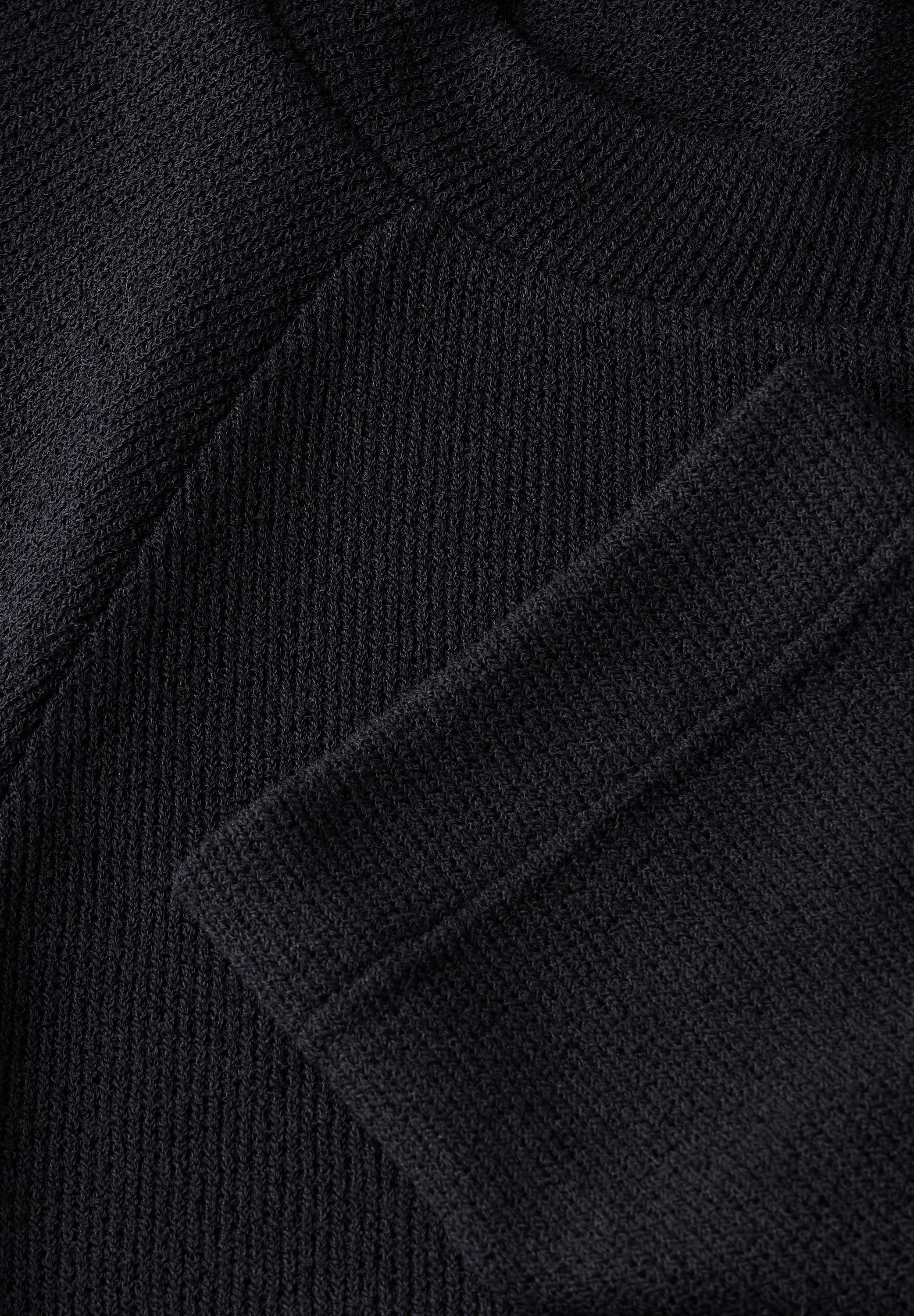Strick-Look Shirt