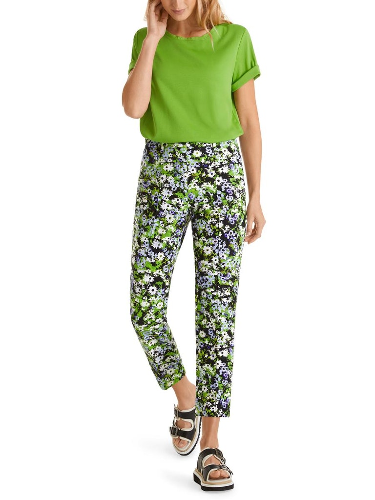 Print-Hose aus Scuba-Jersey