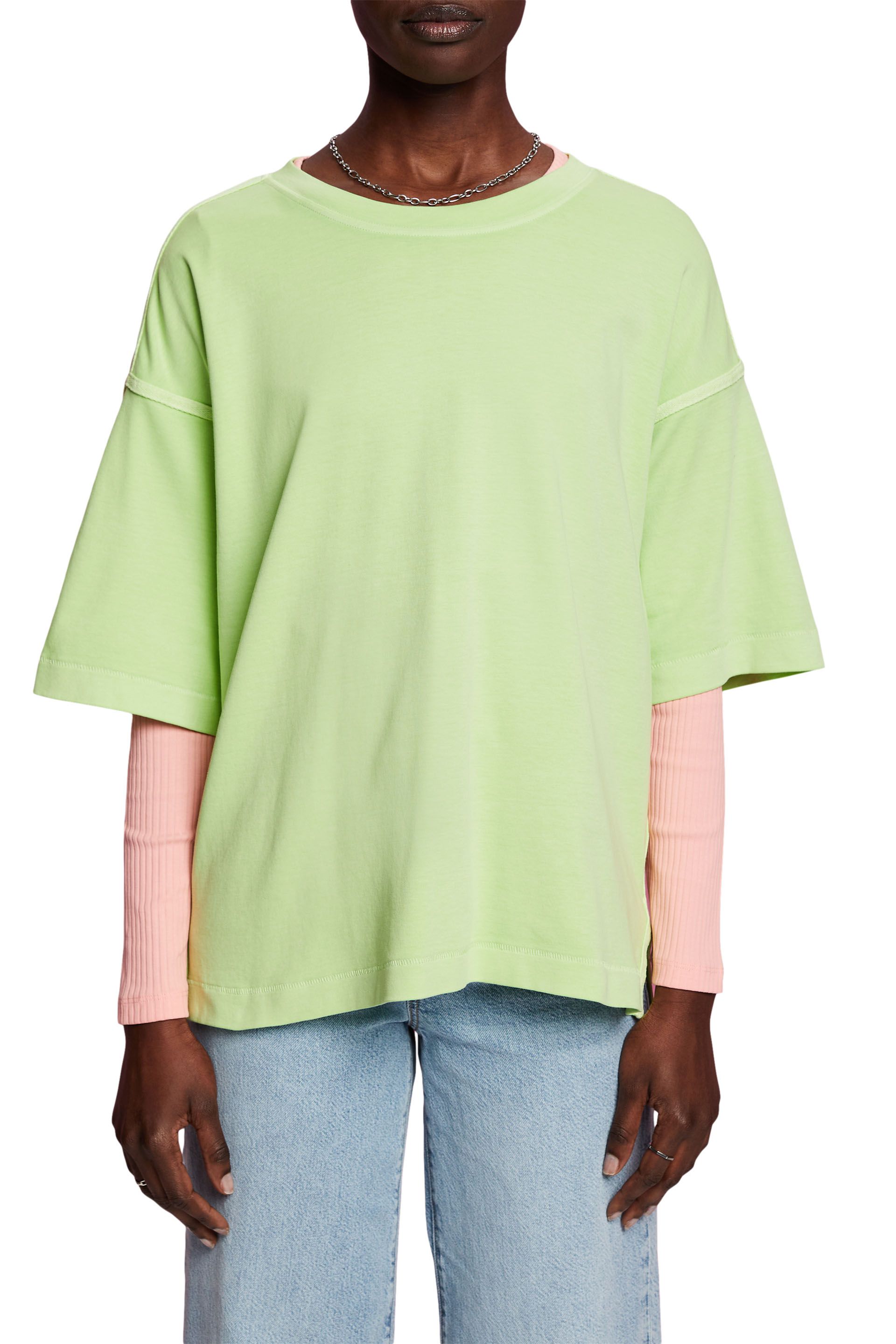 Oversize-T-Shirt aus Baumwolle