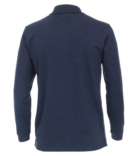 Polo-Shirt Langarm gestreift