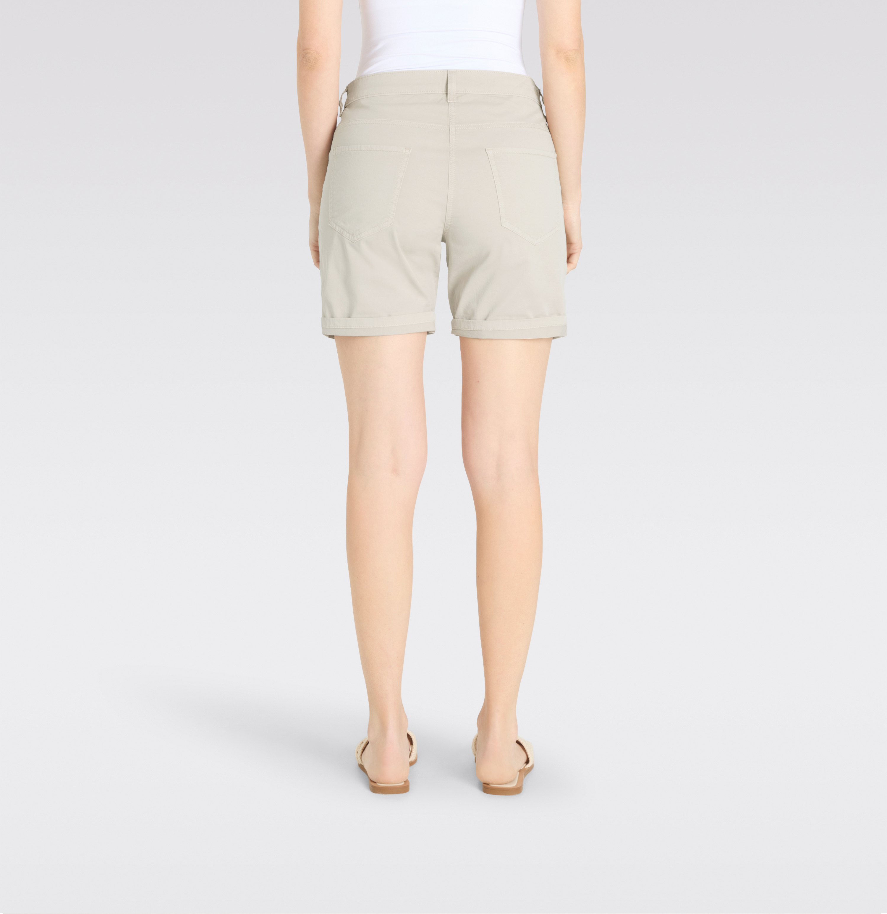 MAC JEANS - SHORTY, Fade out gabardine